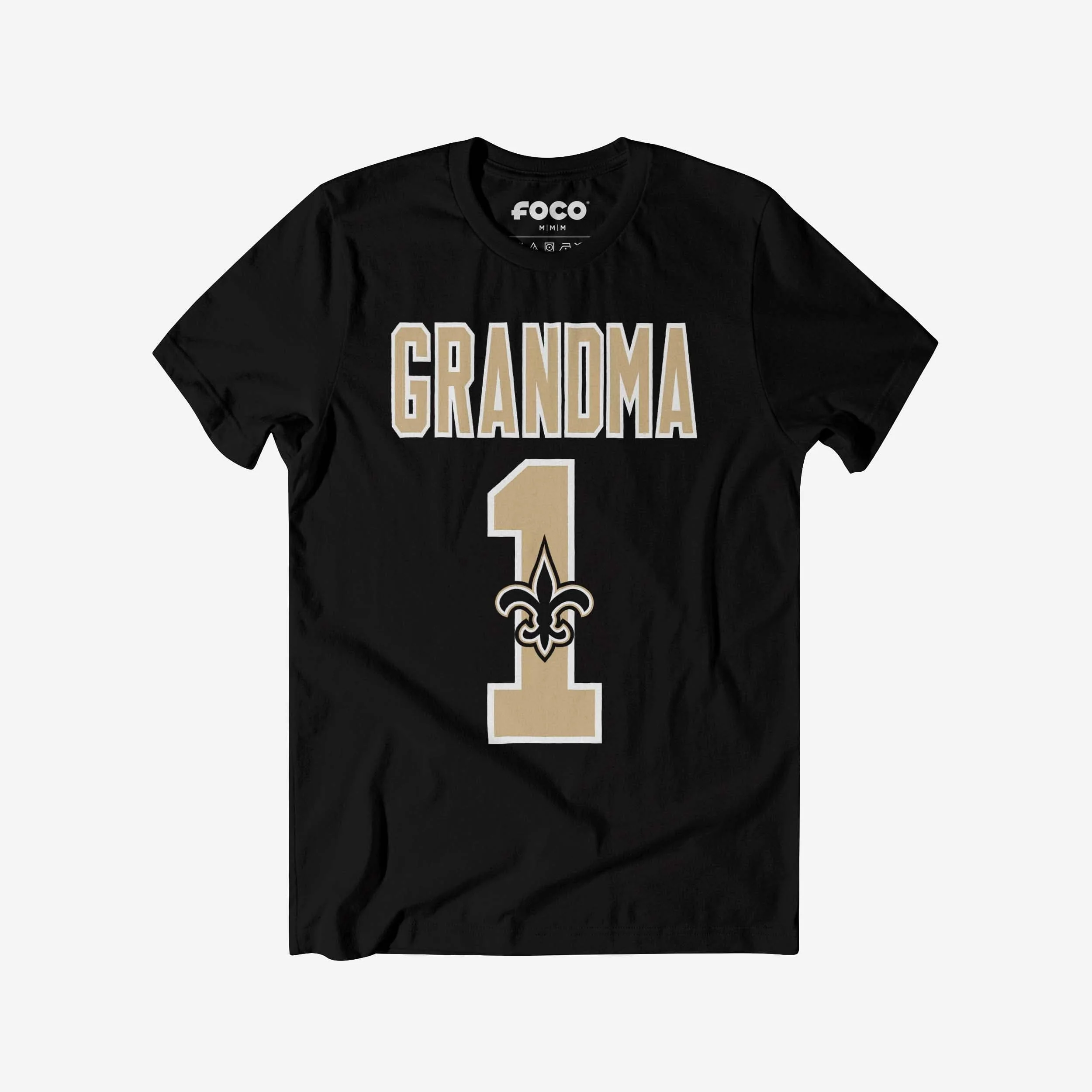 New Orleans Saints Number 1 Grandma T-Shirt