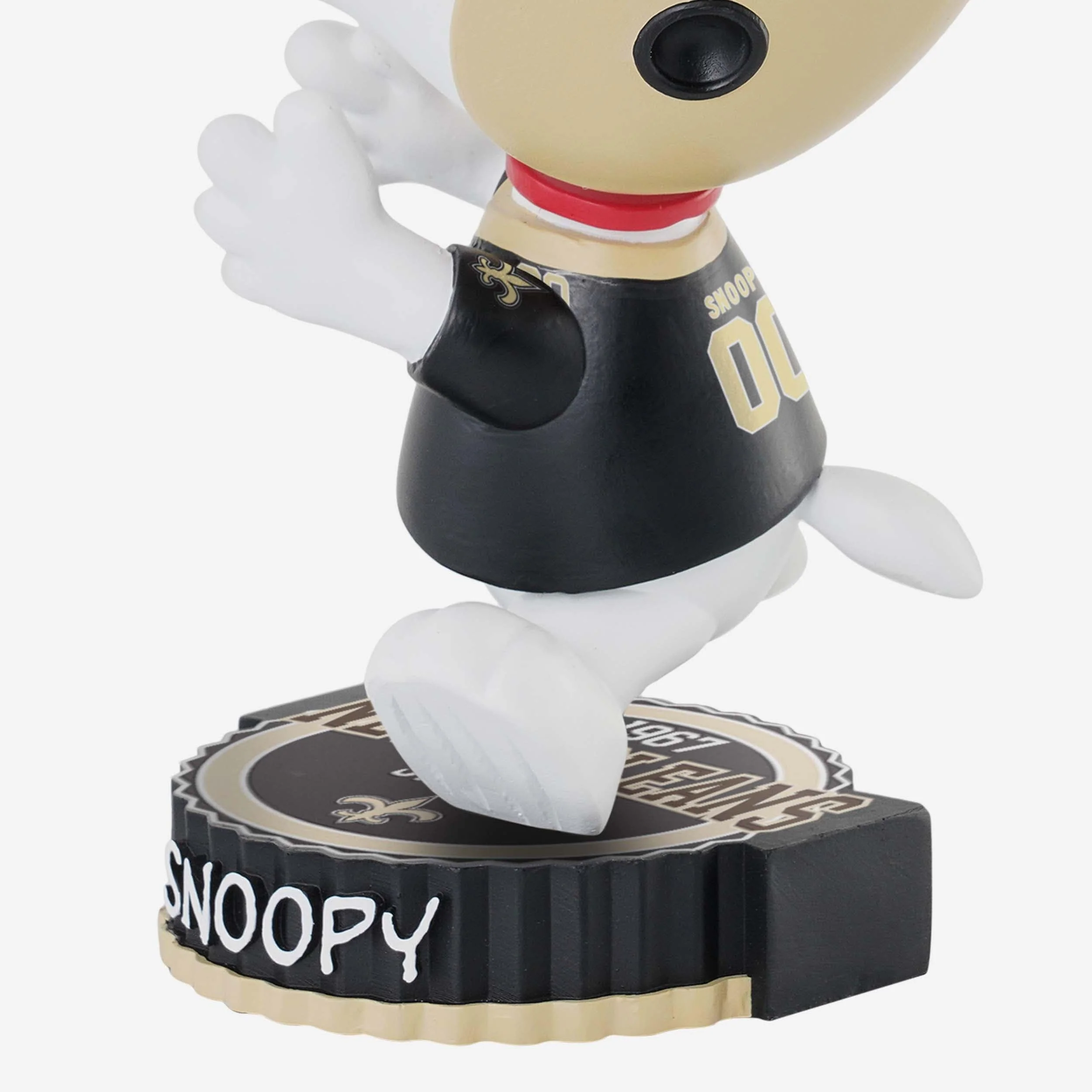 New Orleans Saints Snoopy Peanuts Bighead Bobblehead - Image 3