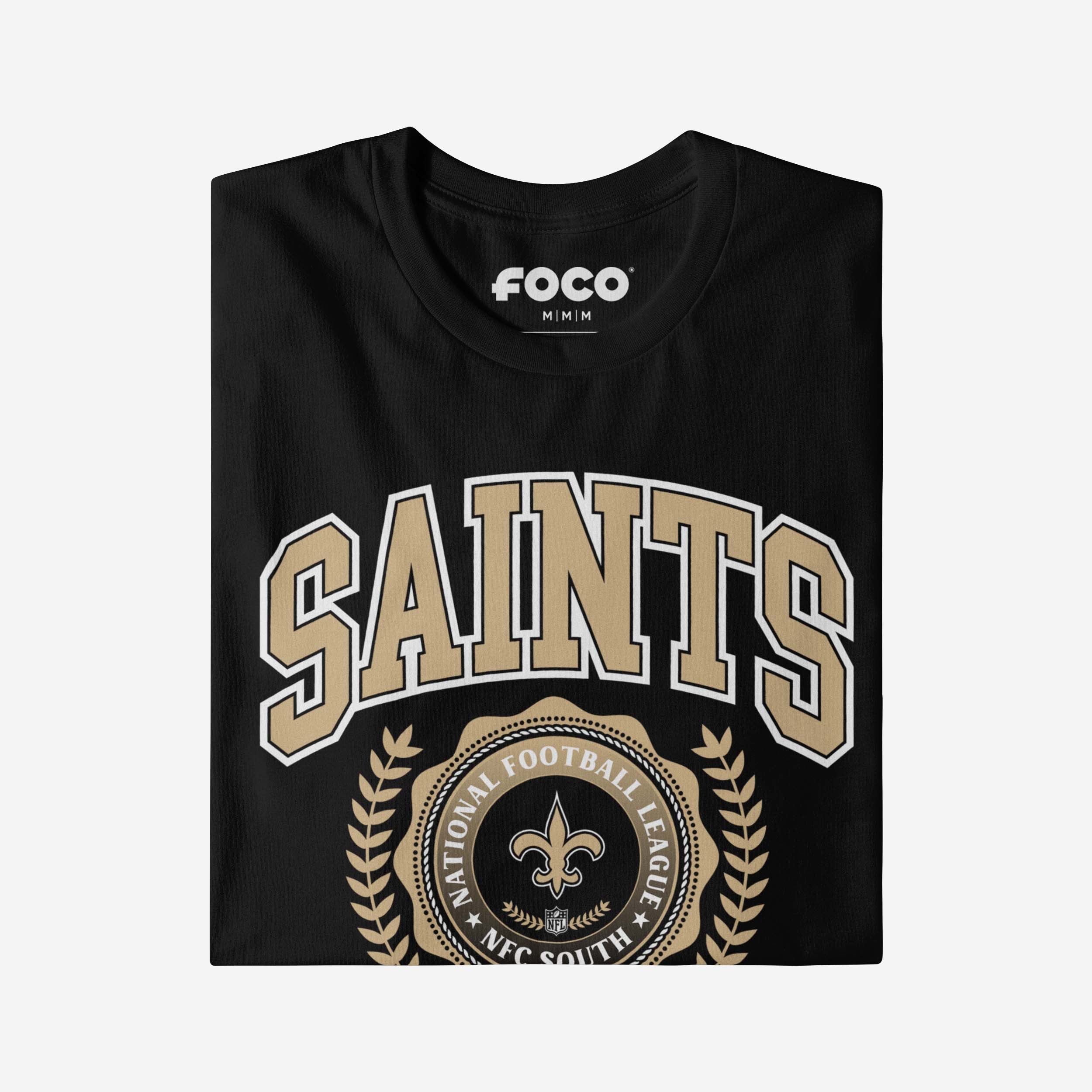 New Orleans Saints Team Crest T-Shirt - Image 3