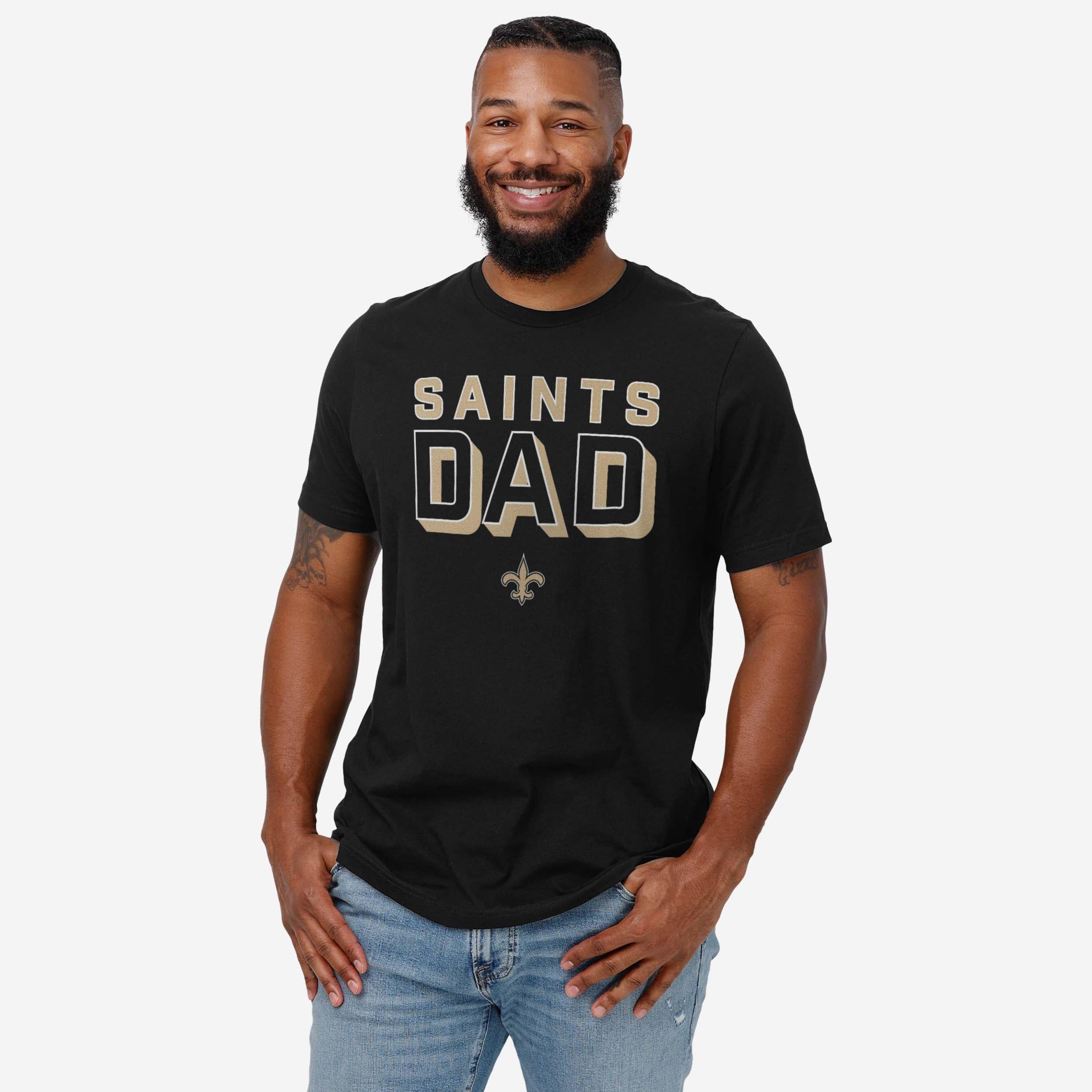 New Orleans Saints Team Dad T-Shirt - Image 2