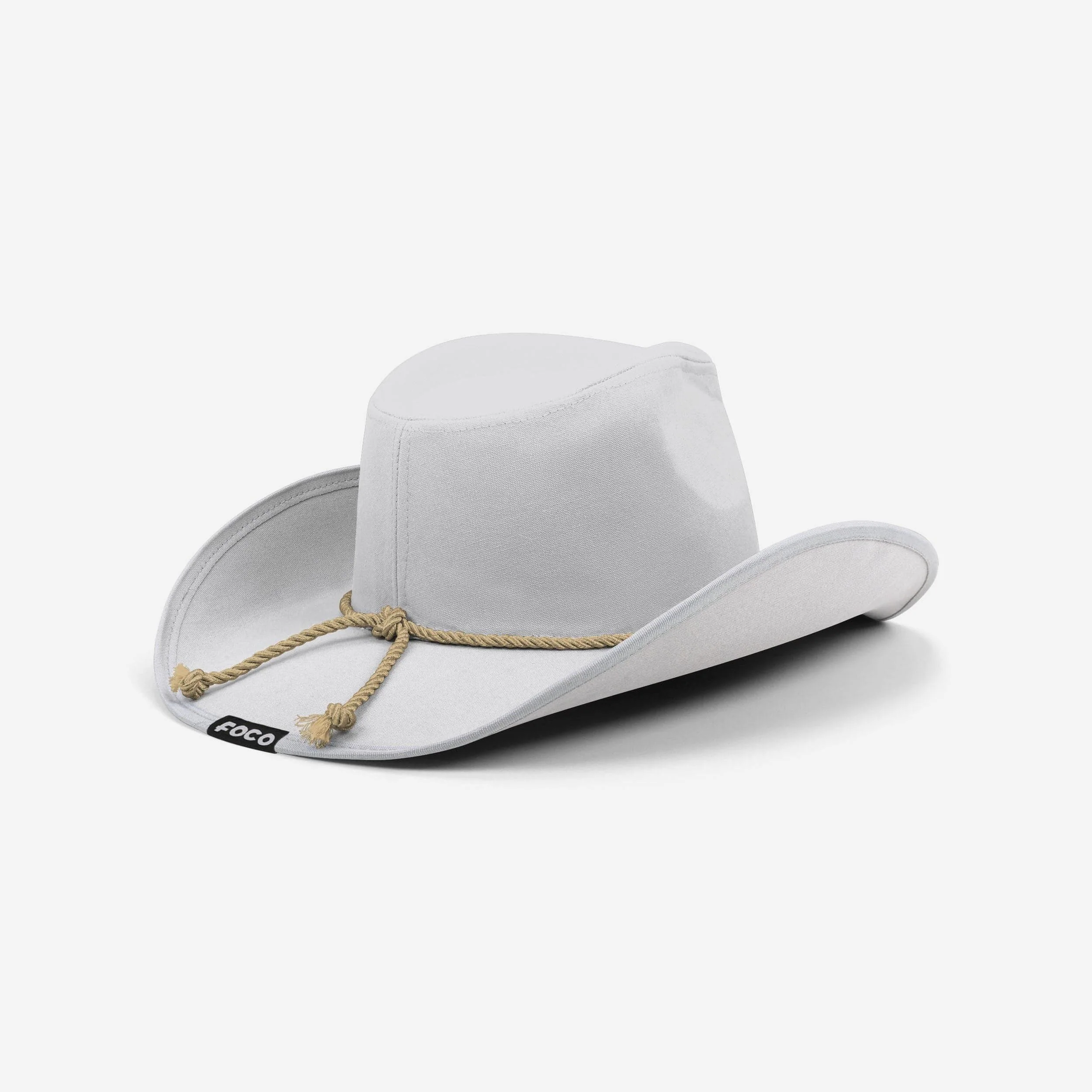 New Orleans Saints White Rhinestone Logo Cowboy Hat - Image 5
