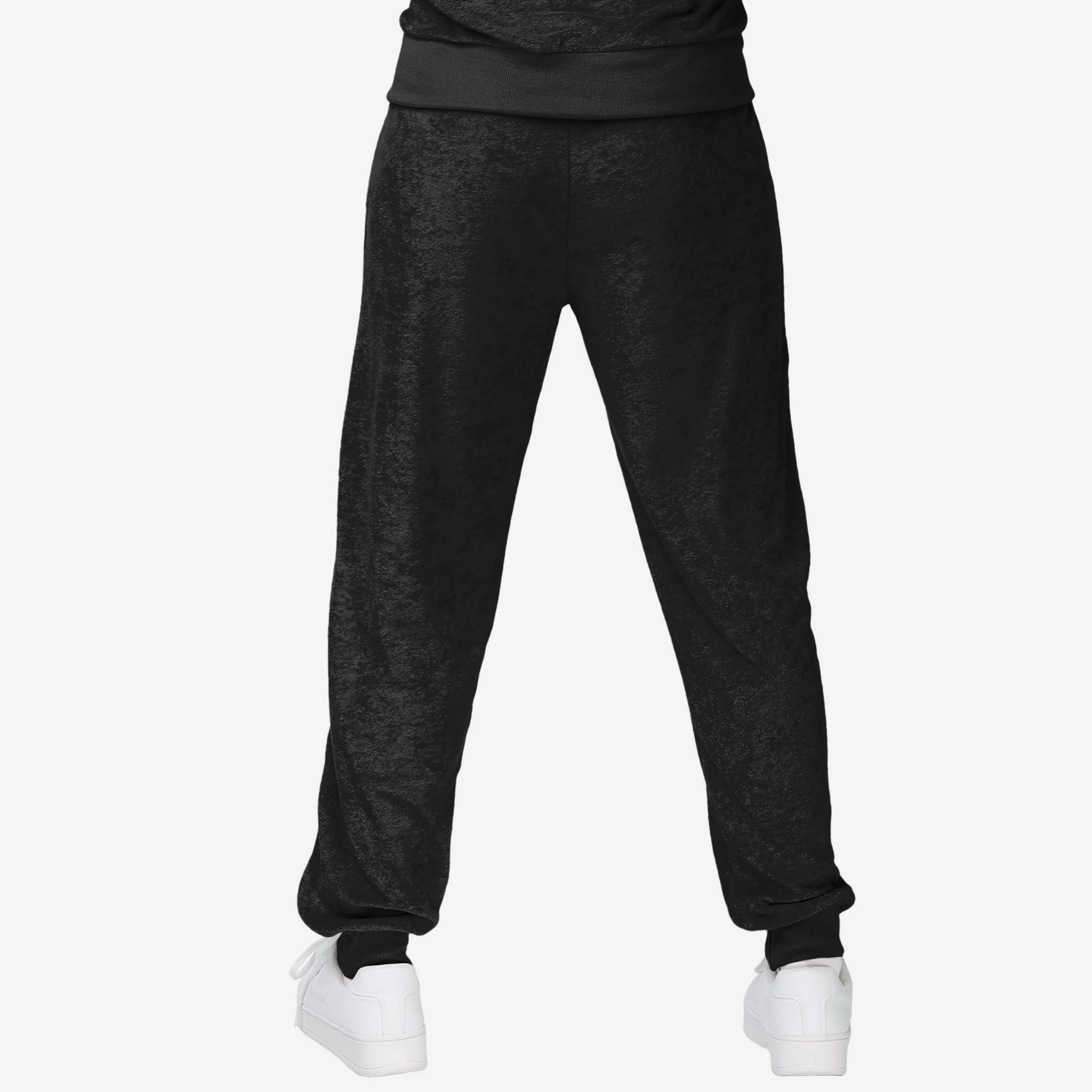 New Orleans Saints Womens Terry Knit Joggers - Image 2