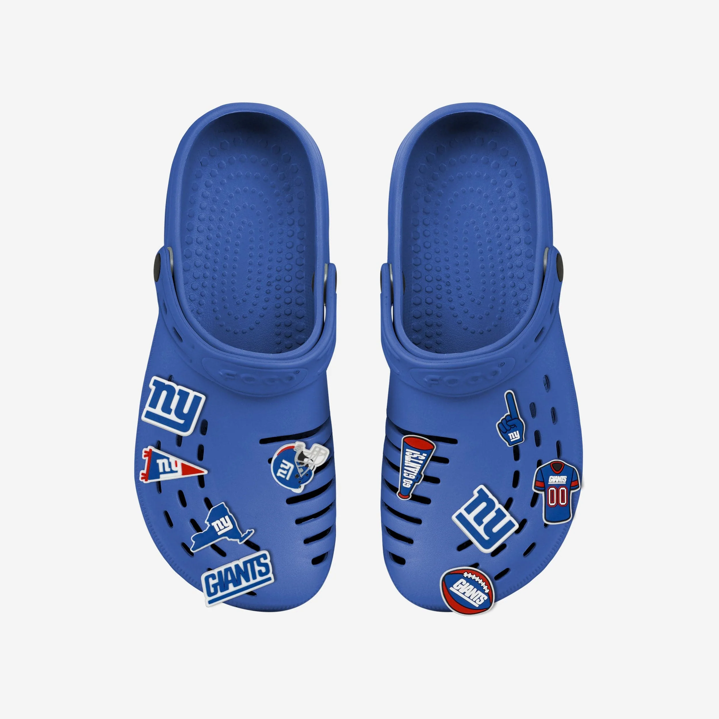 New York Giants 10 Pack Team Clog Charms - Image 4