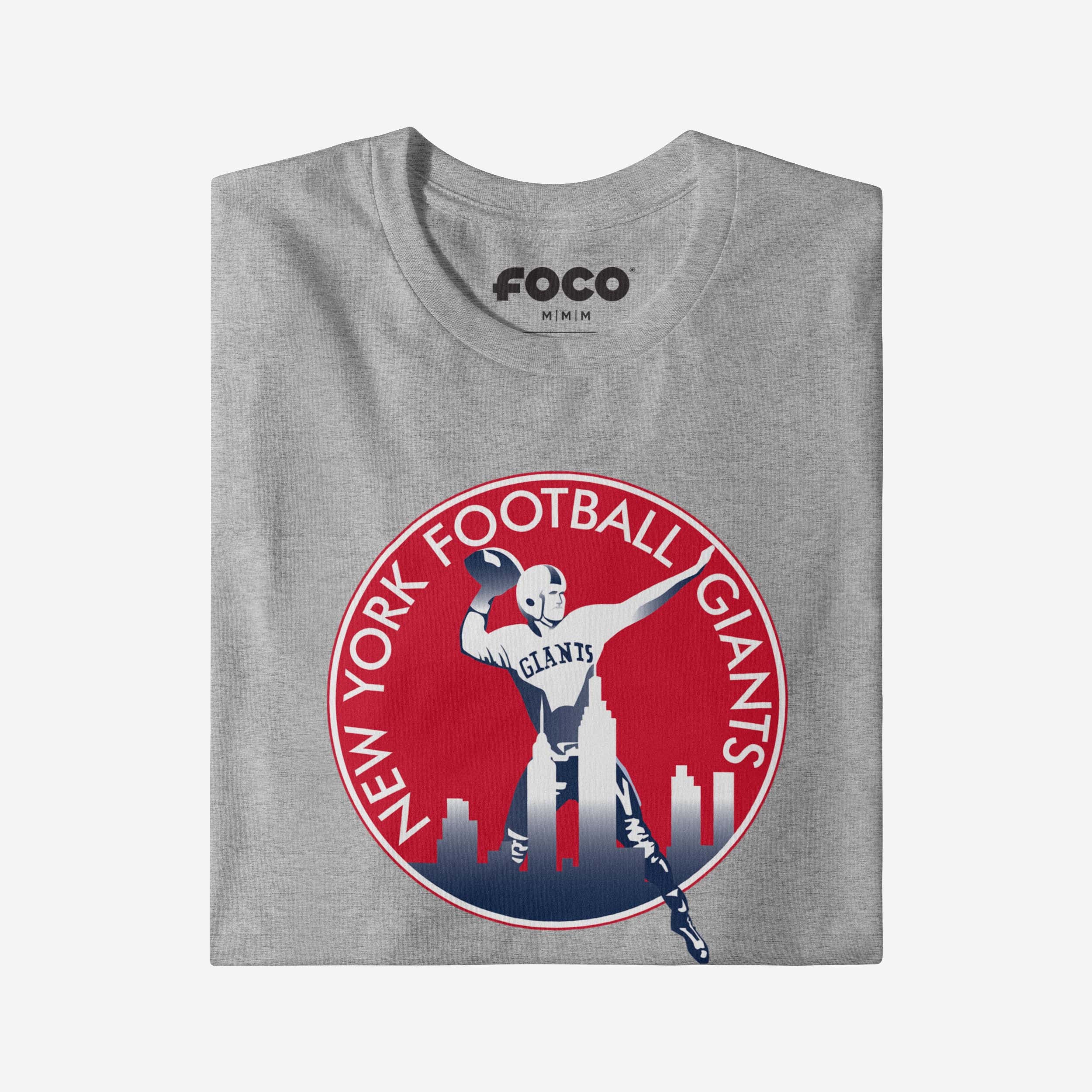 New York Giants 1950 Retro Logo Long Sleeve T-Shirt - Image 8