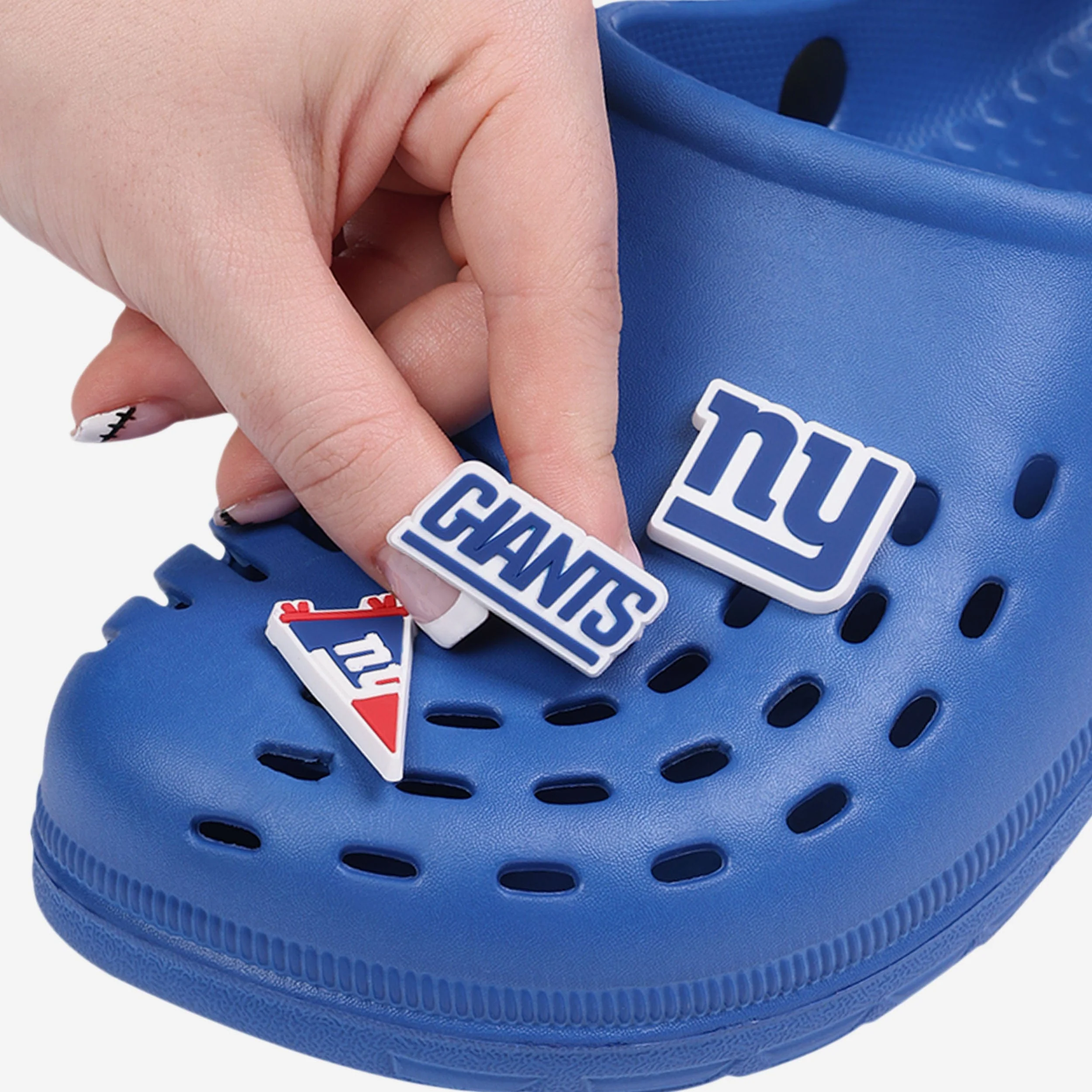 New York Giants 6 Pack Team Clog Charms - Image 3