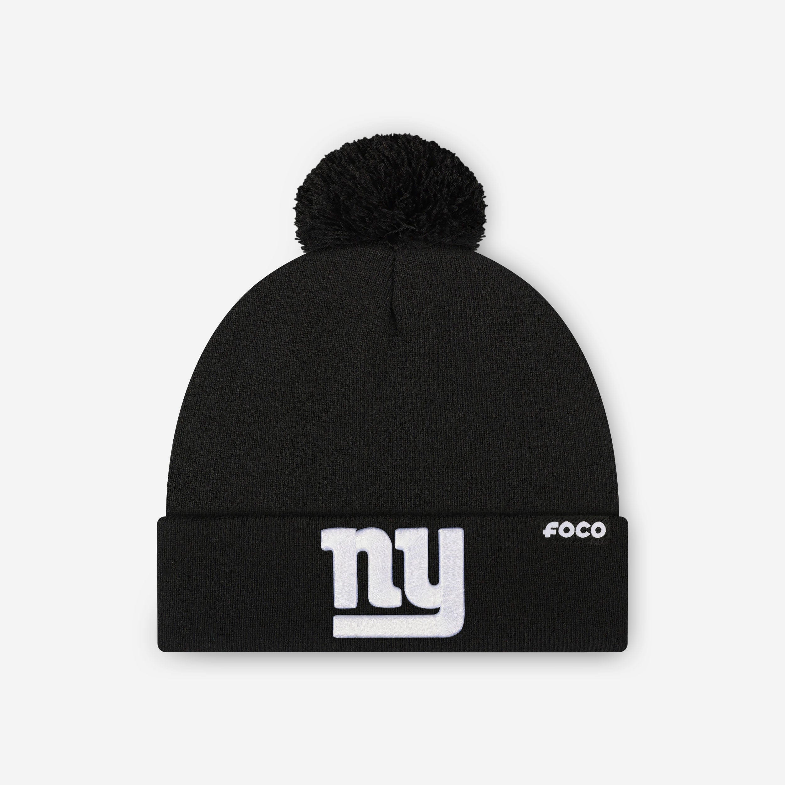 New York Giants Basic Primary Logo Pom Beanie - Image 5