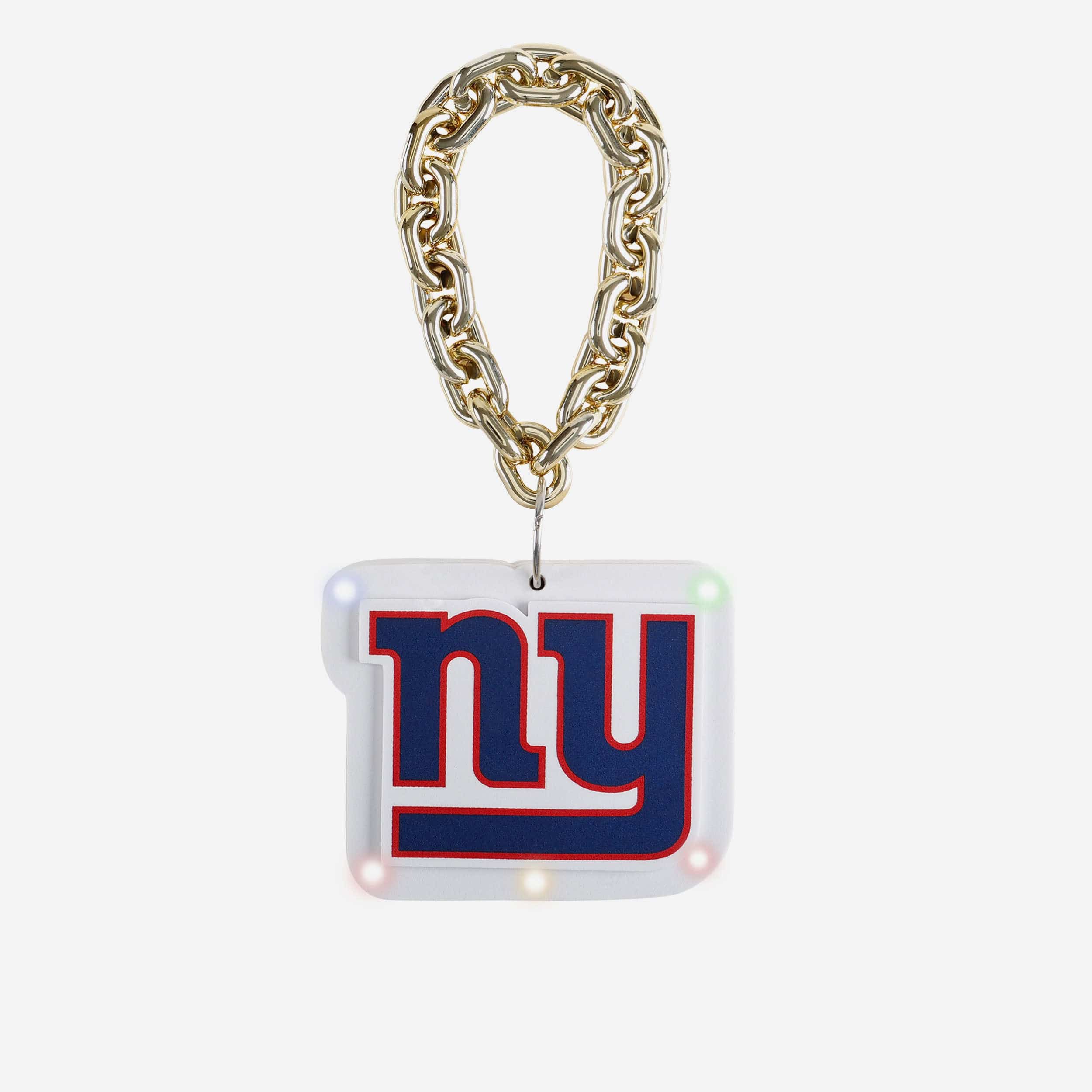New York Giants Big Logo Light Up Chain Ornament