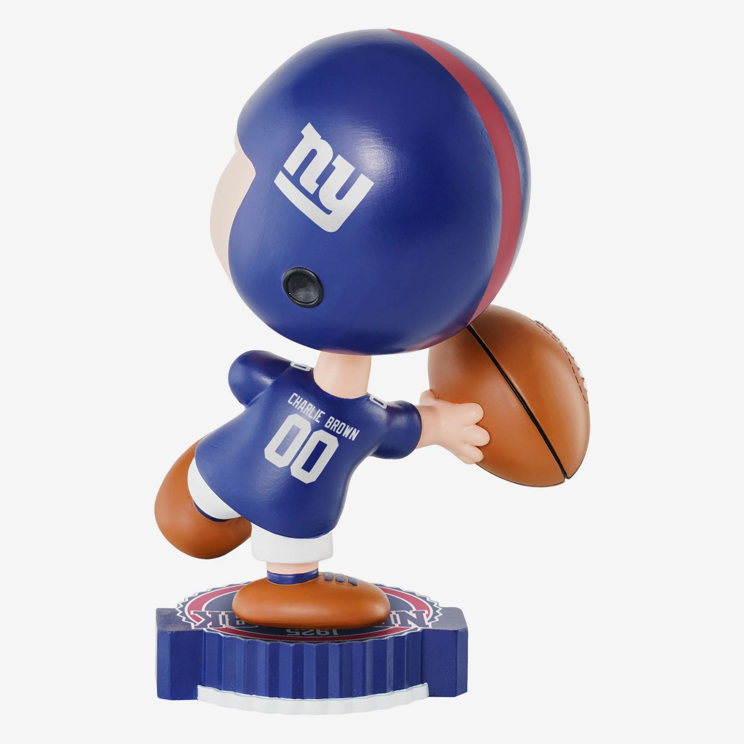 New York Giants Charlie Brown Peanuts Bighead Bobblehead - Image 5