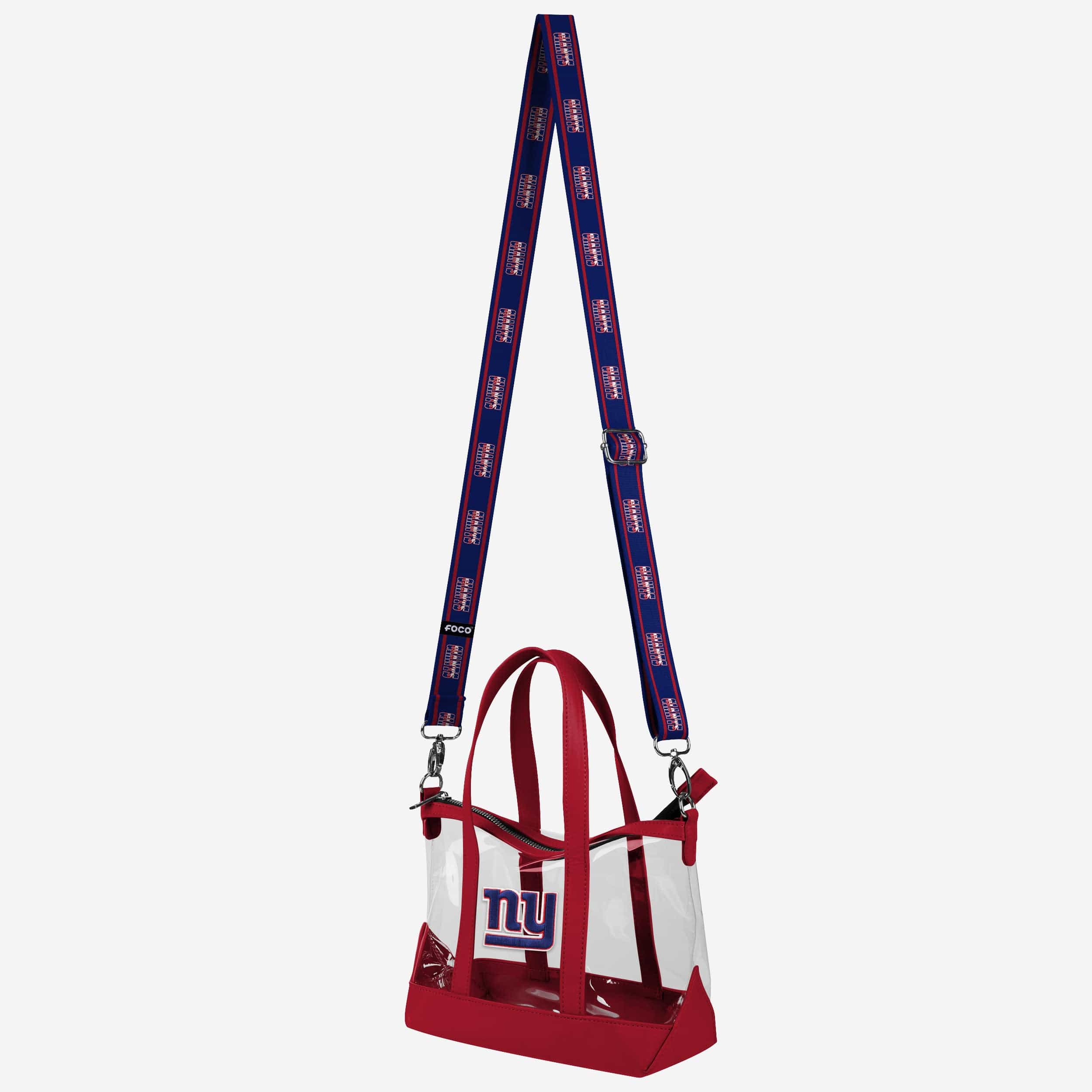 New York Giants Clear Crossbody Mini Tote Bag - Image 2