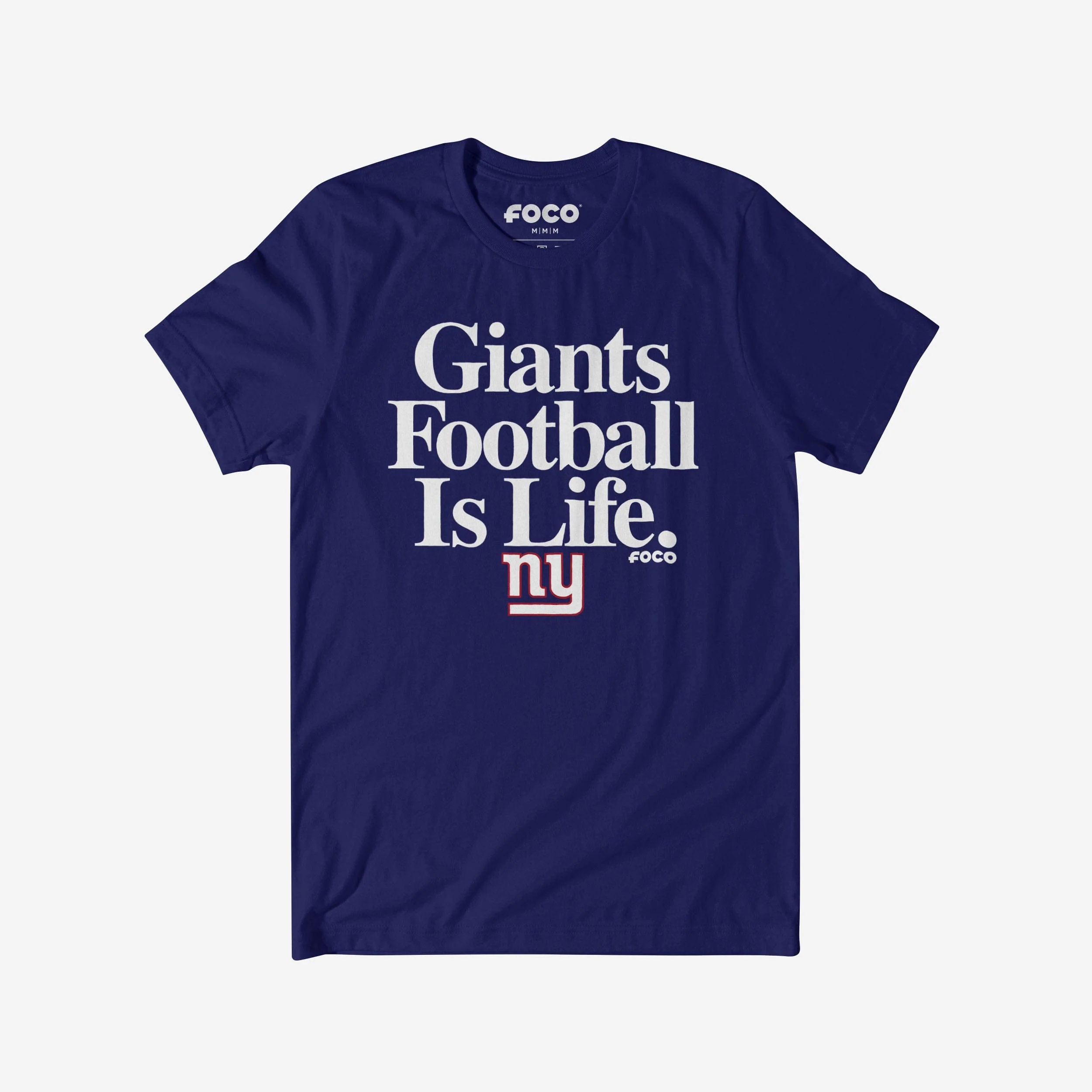 New York Giants Football is Life T-Shirt