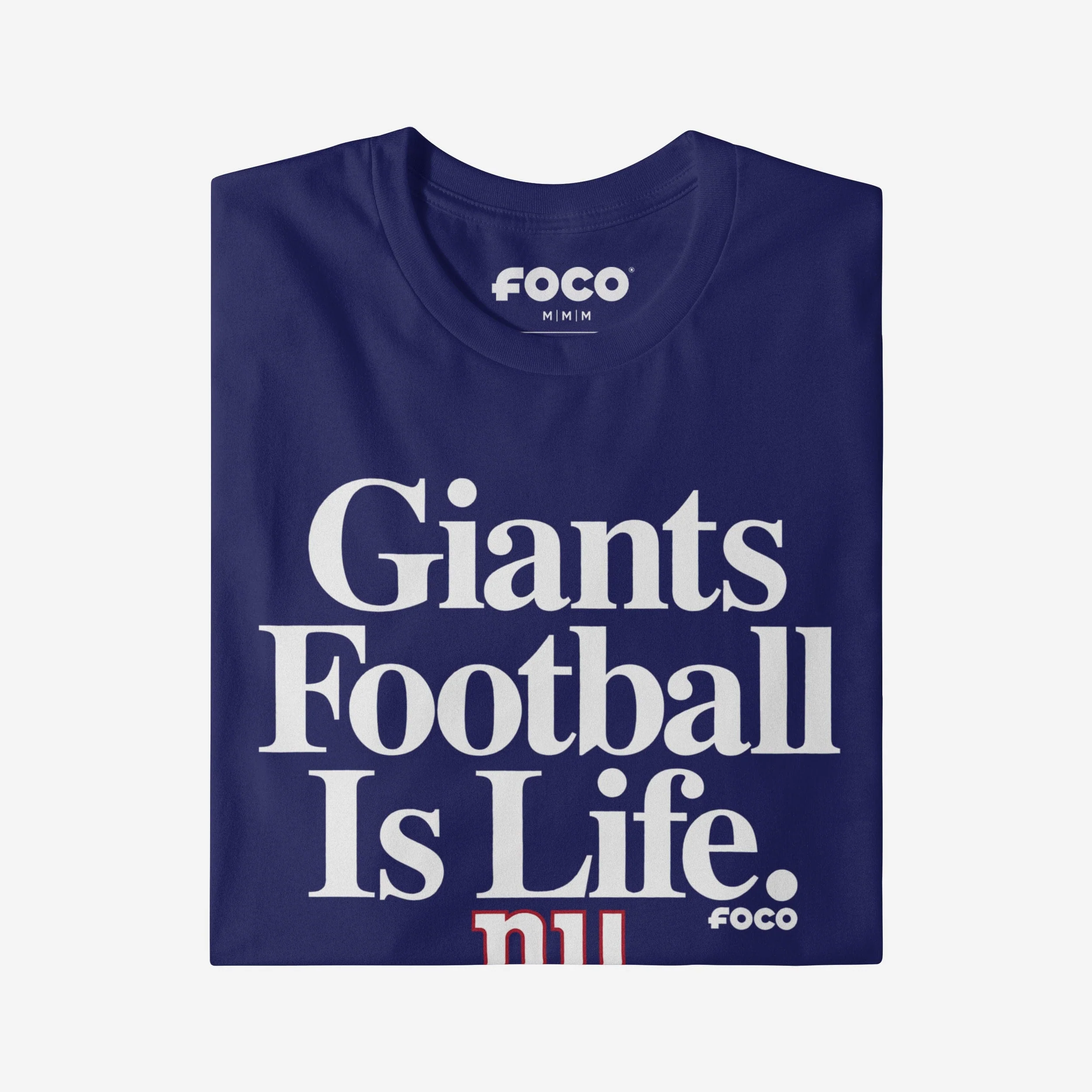 New York Giants Football is Life T-Shirt - Image 4