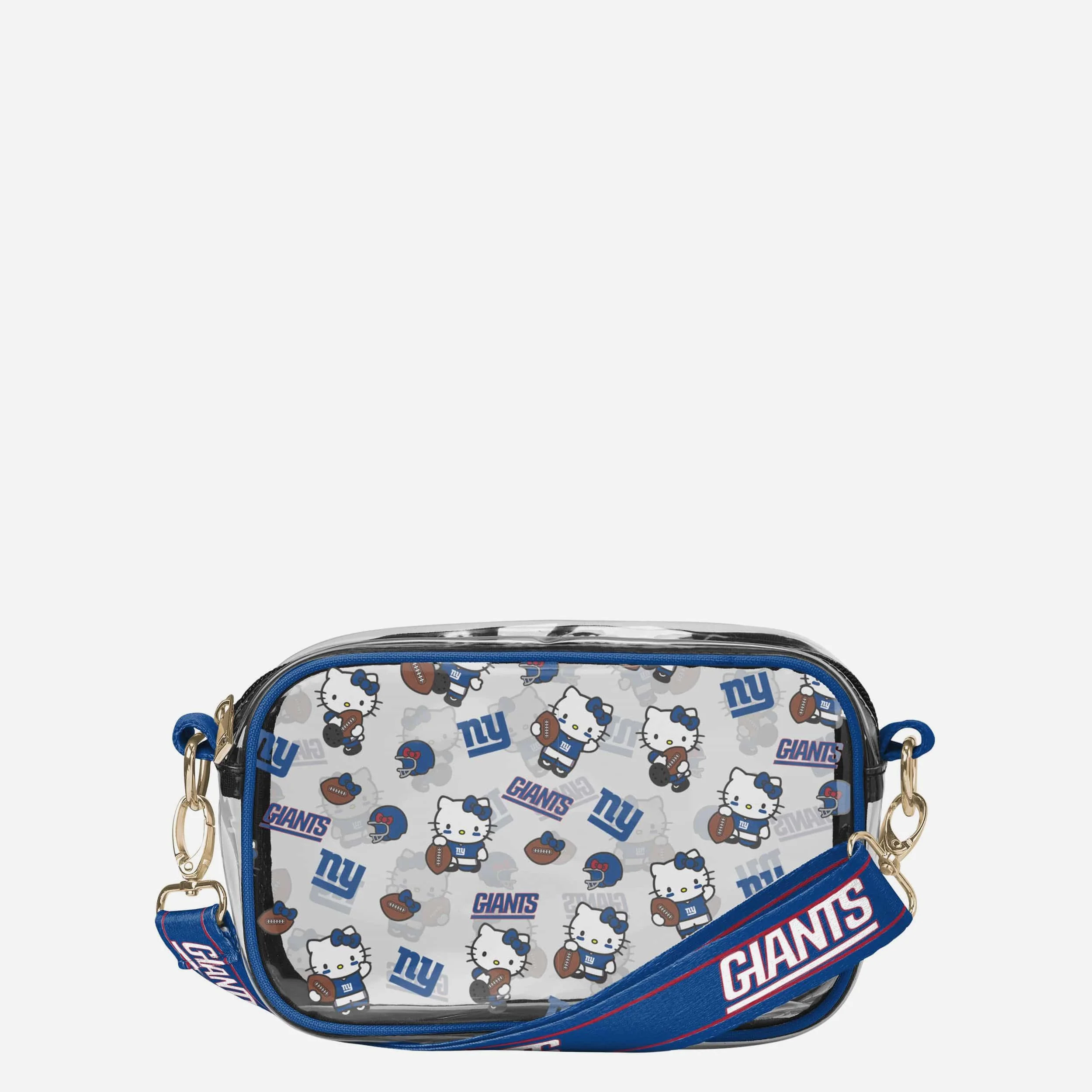 New York Giants Hello Kitty® Clear Crossbody Bag