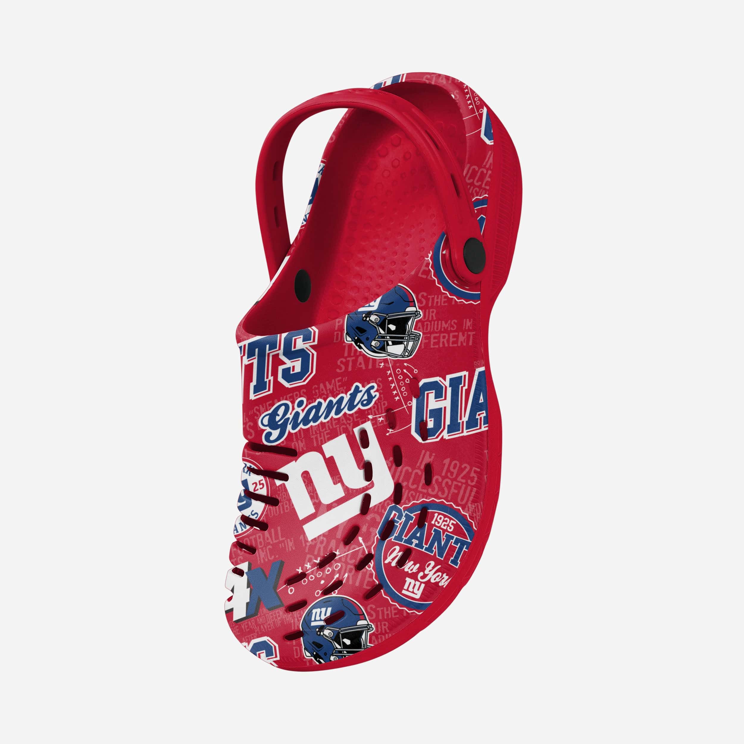 New York Giants Historic Print Clog With Strap - Image 2