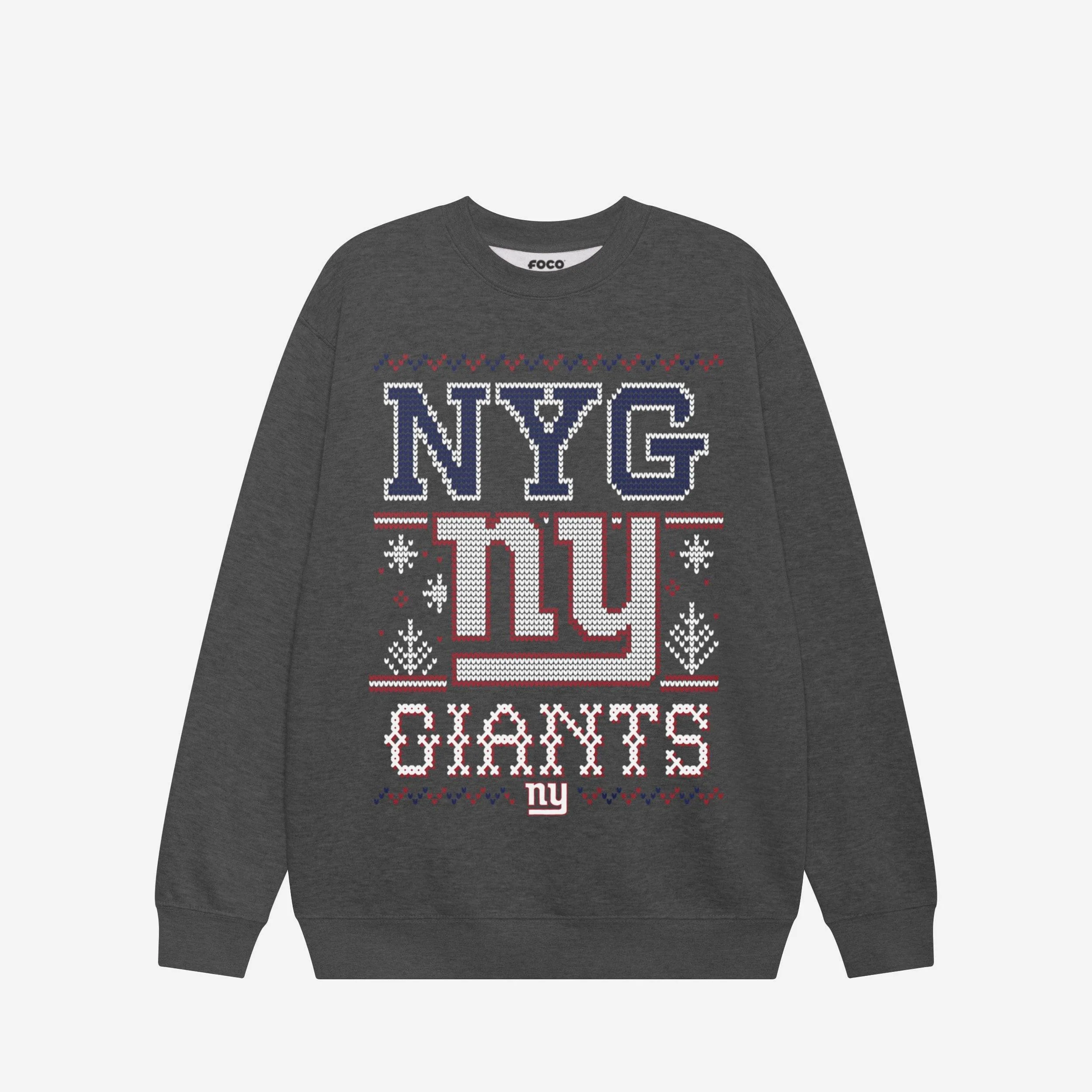 New York Giants Holiday Crew Neck Sweatshirt