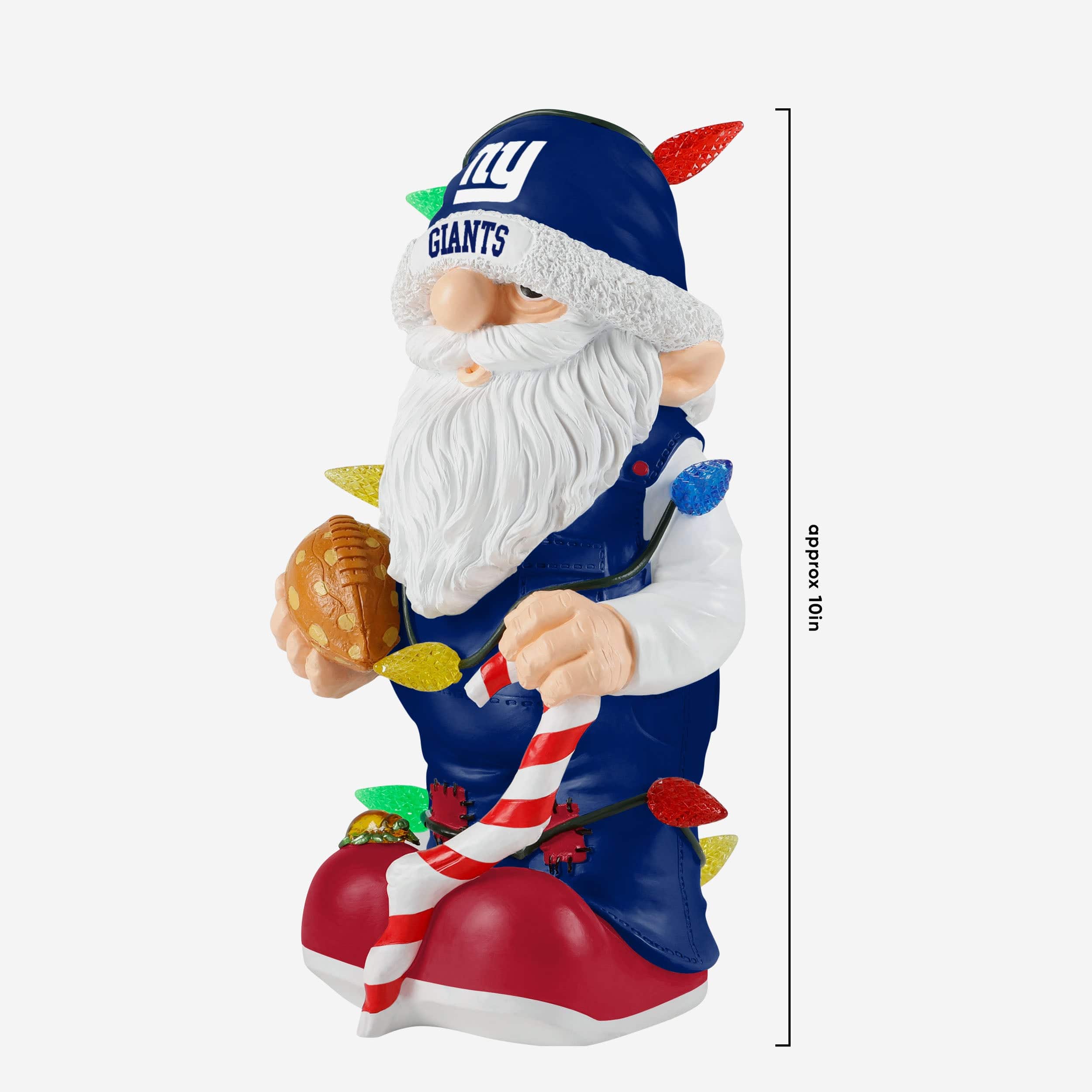 New York Giants Light Up Holiday Gnome - Image 4