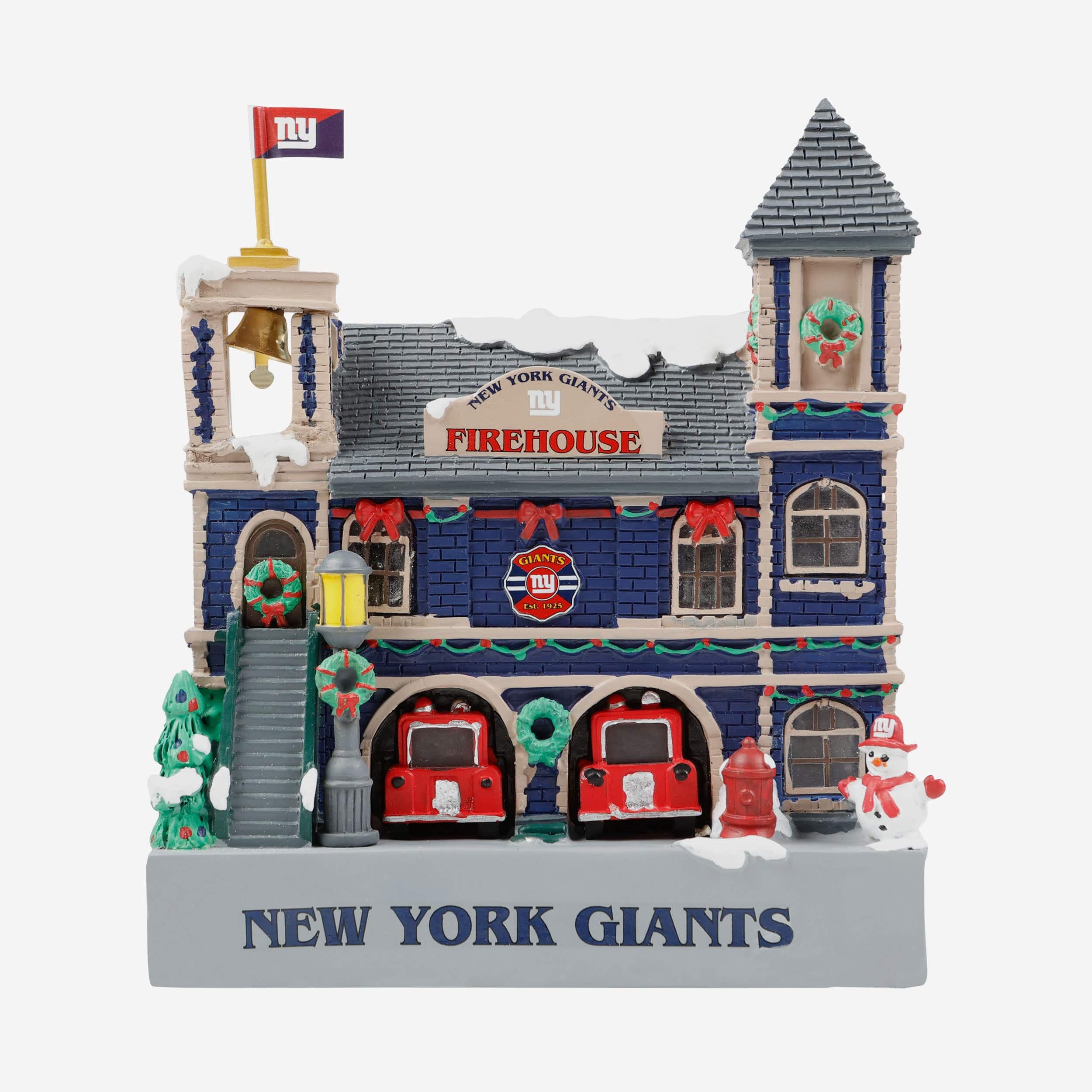 New York Giants Light Up Resin Team Firehouse