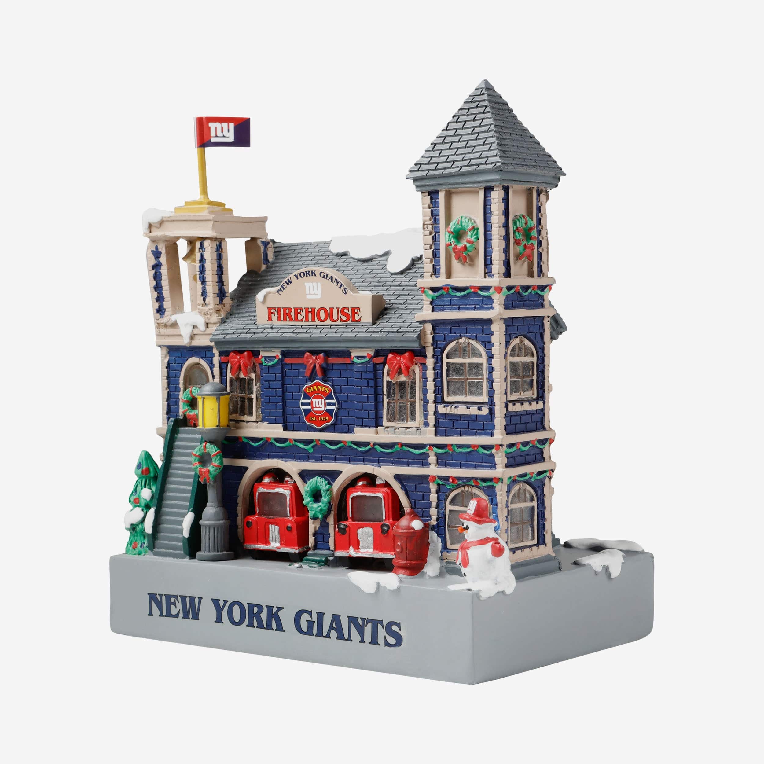 New York Giants Light Up Resin Team Firehouse - Image 4