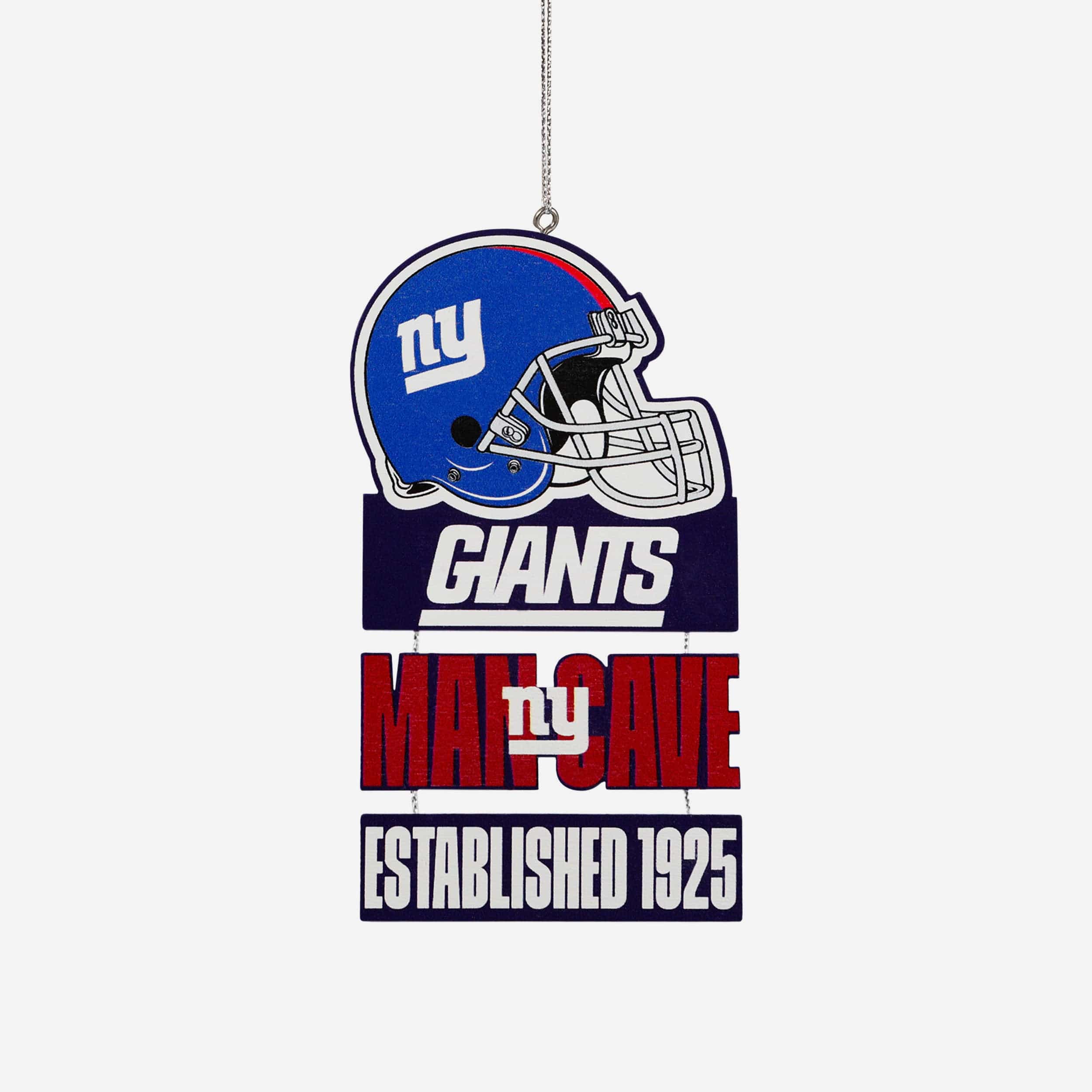 New York Giants Mancave Sign Ornament