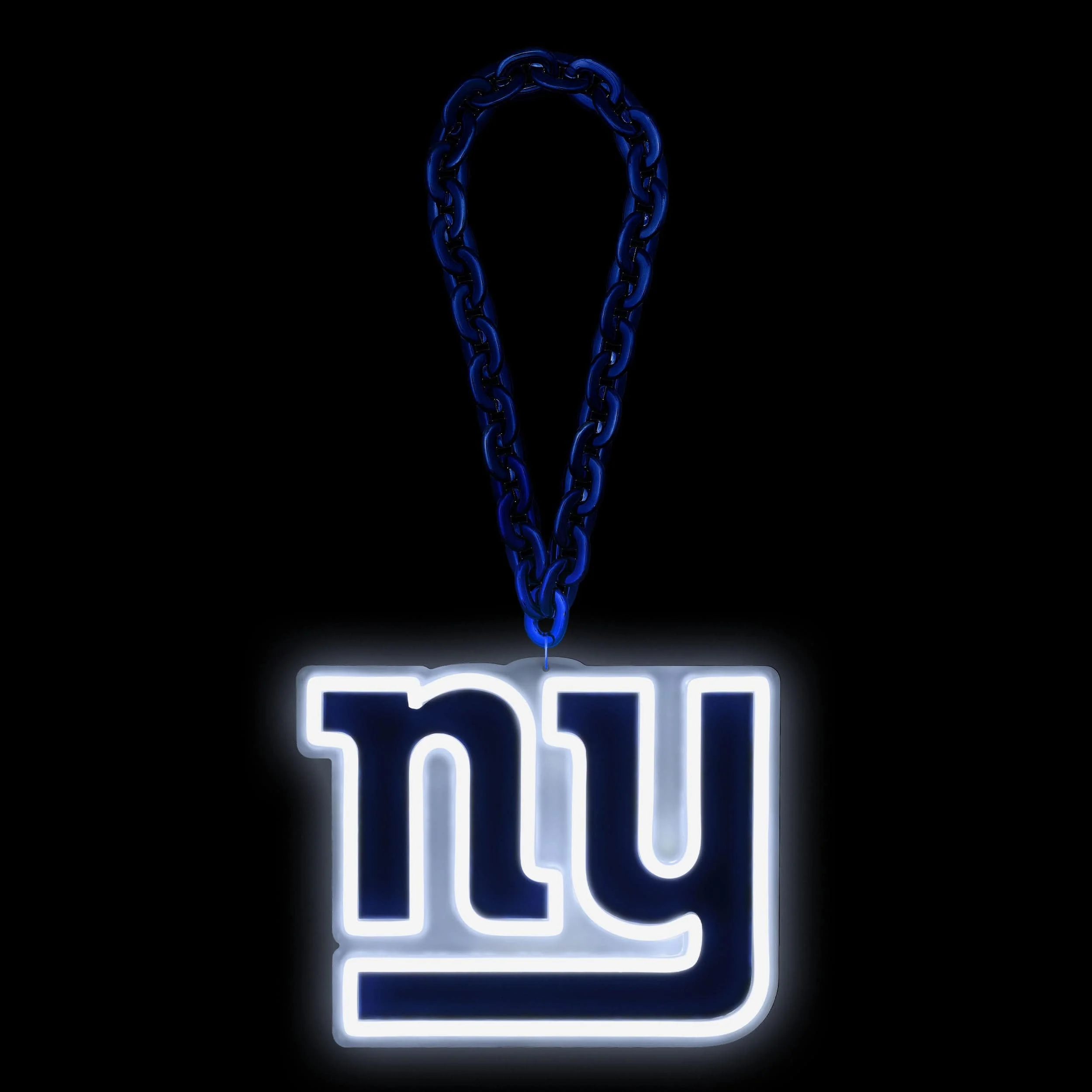 New York Giants Neon Light Up Big Logo Chain - Image 2