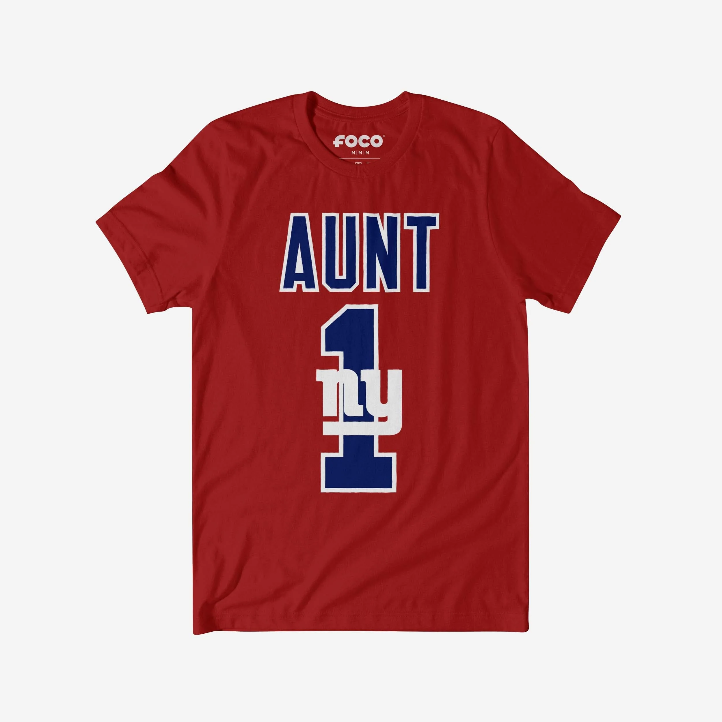 New York Giants Number 1 Aunt T-Shirt