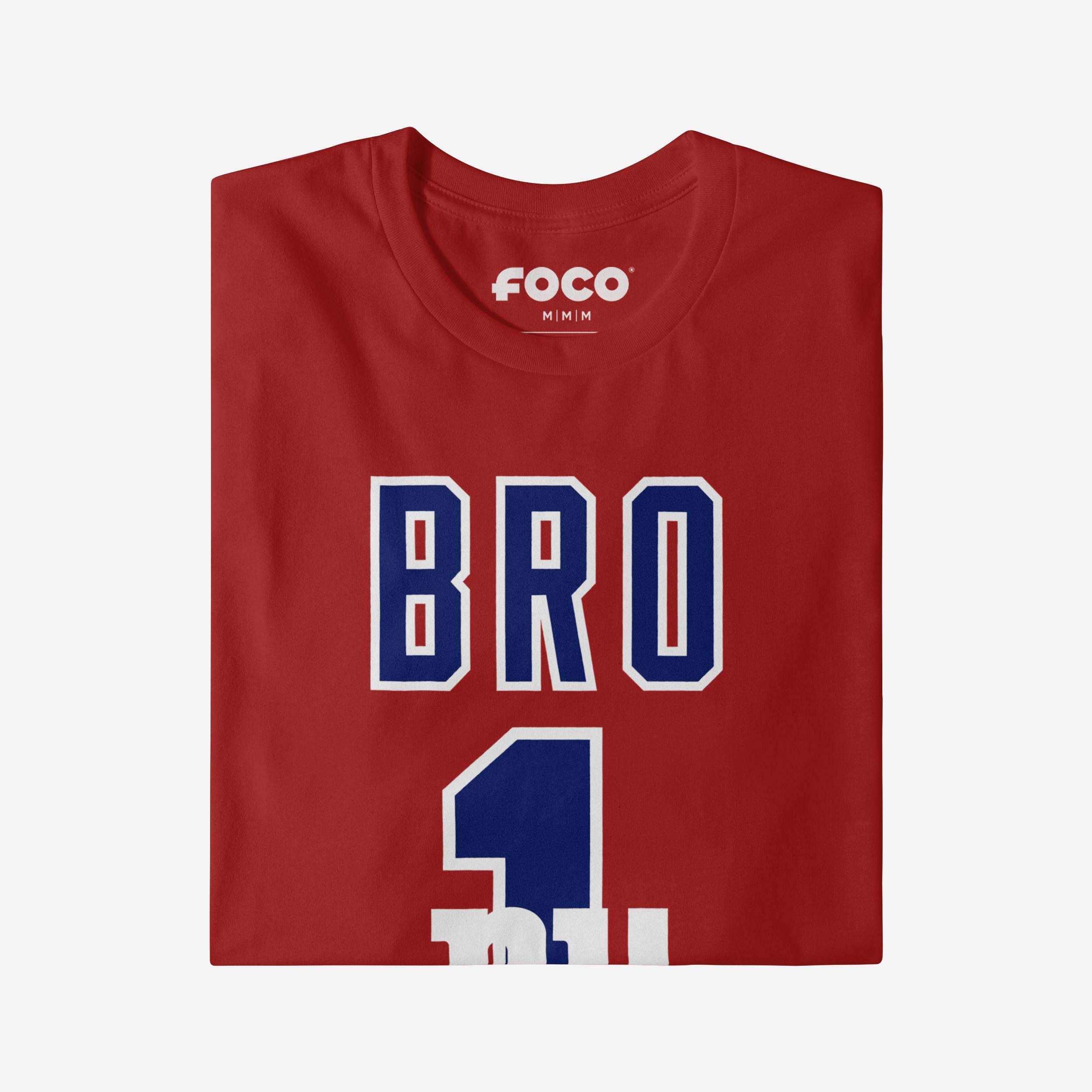 New York Giants Number 1 Bro T-Shirt - Image 4