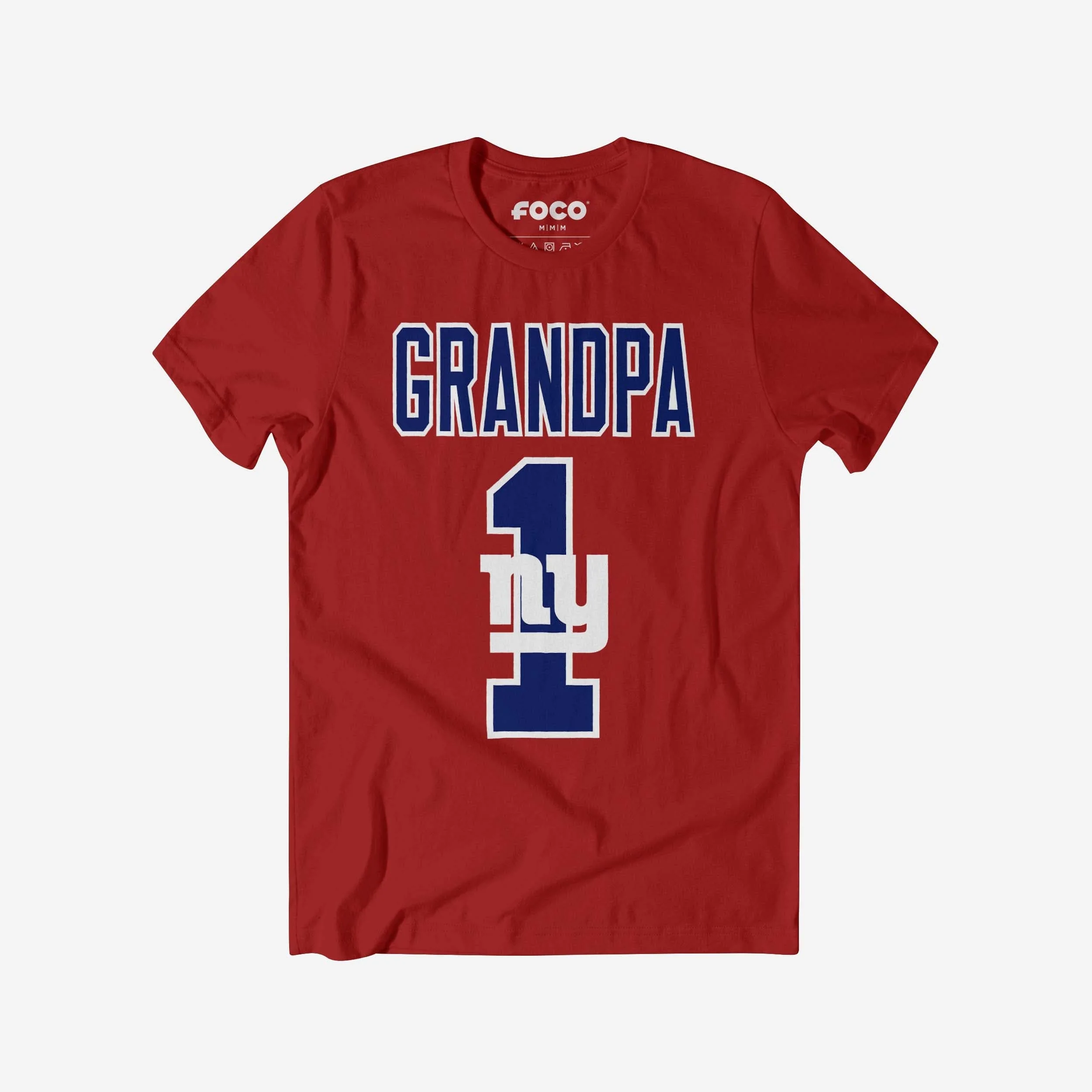 New York Giants Number 1 Grandpa T-Shirt