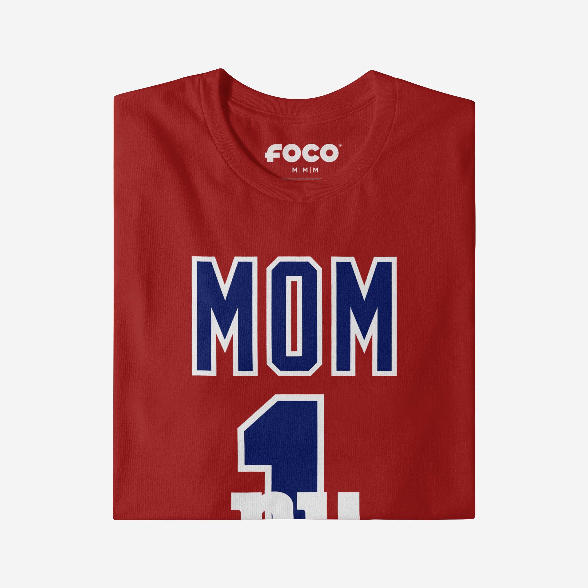 New York Giants Number 1 Mom T-Shirt - Image 4
