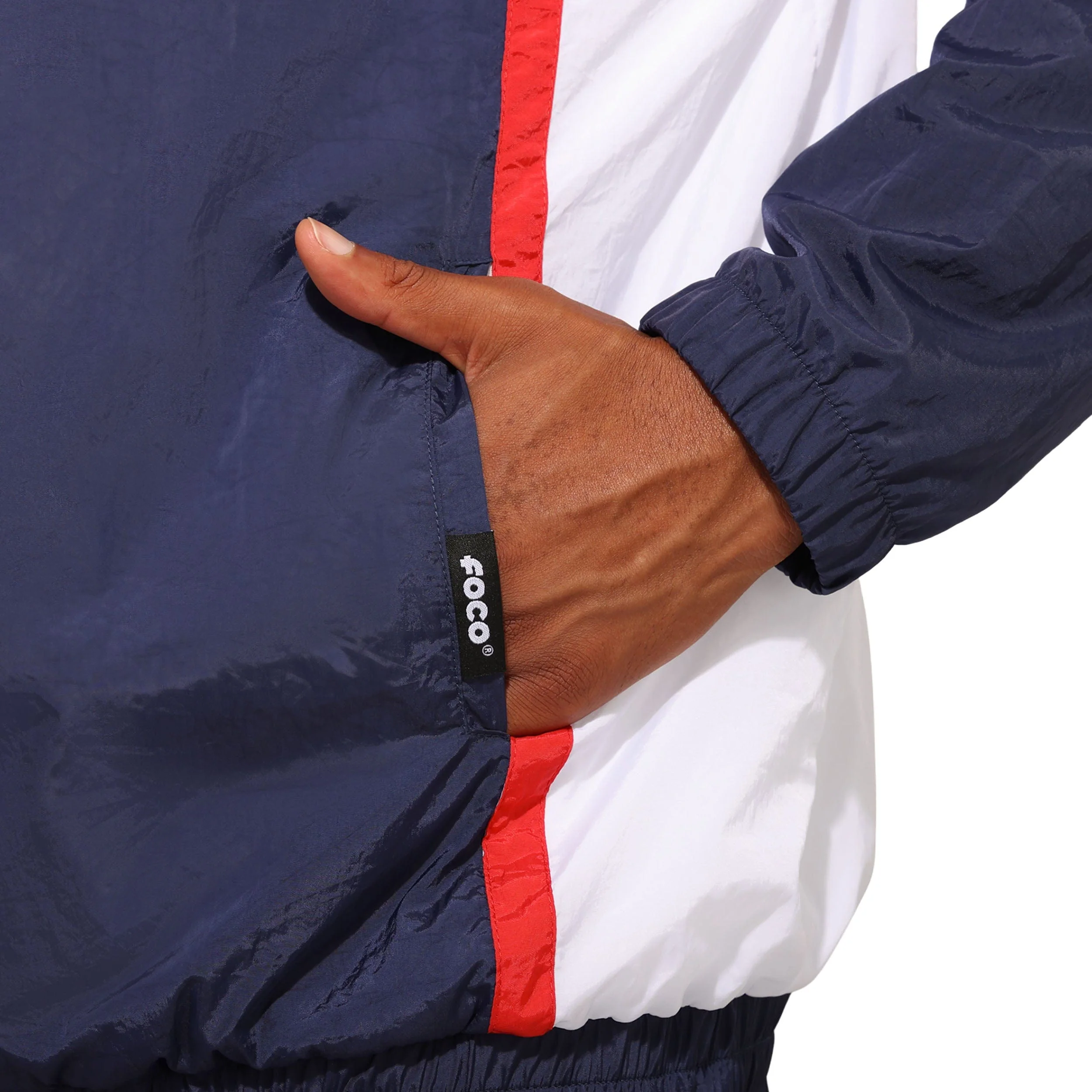 New York Giants Nylon Crinkle Gameday Jacket - Image 4
