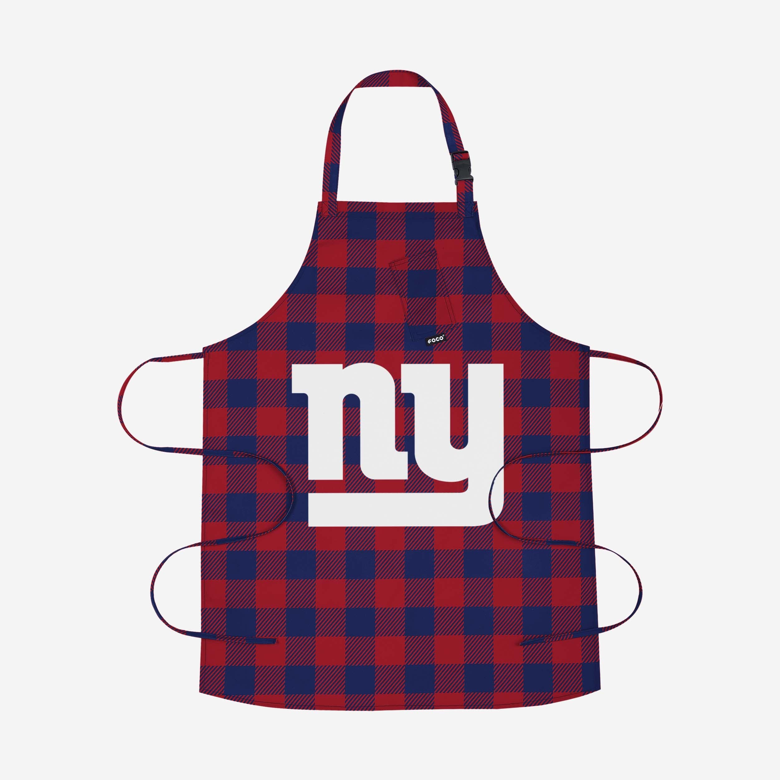 New York Giants Plaid Apron
