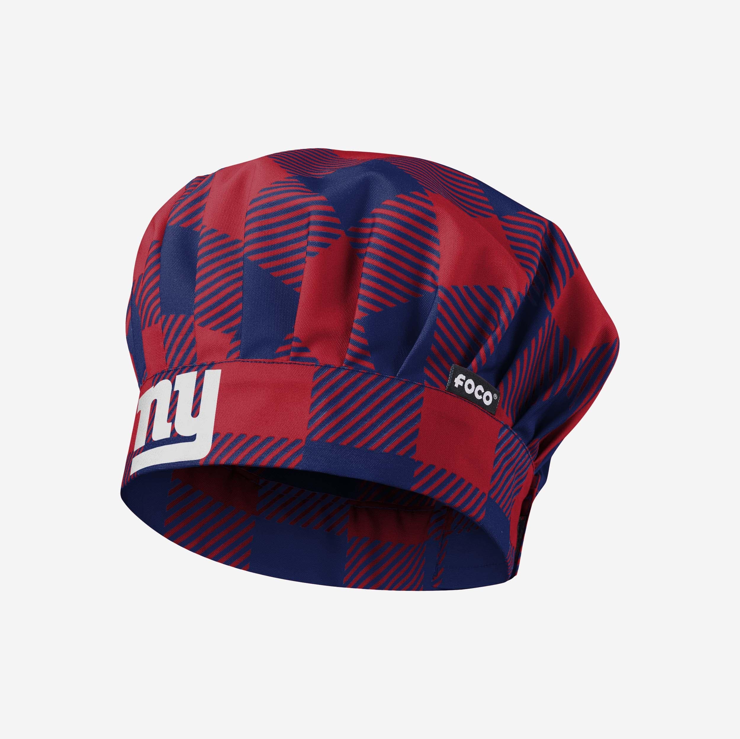 New York Giants Plaid Chef Hat
