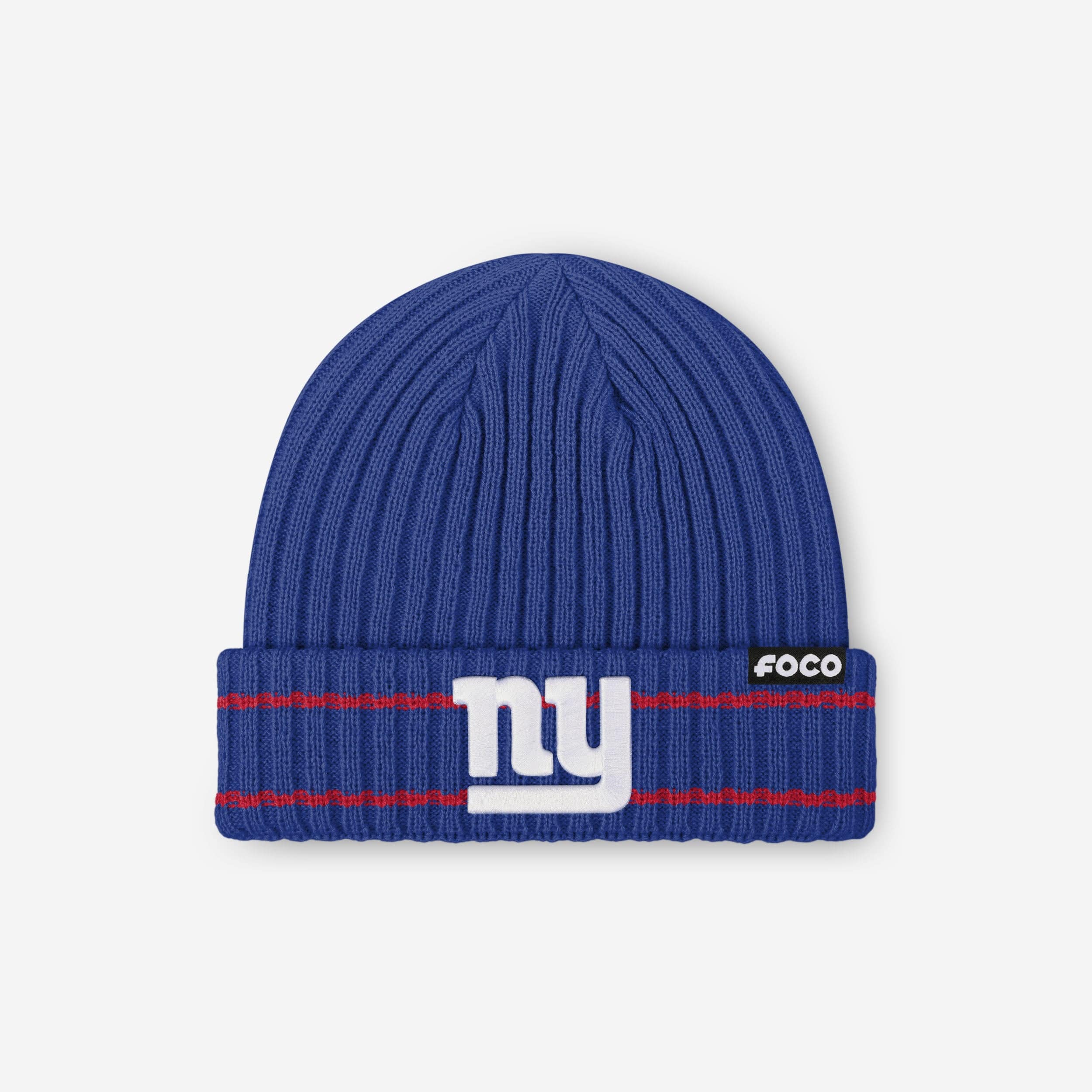 New York Giants Primary Logo Ribbed Beanie