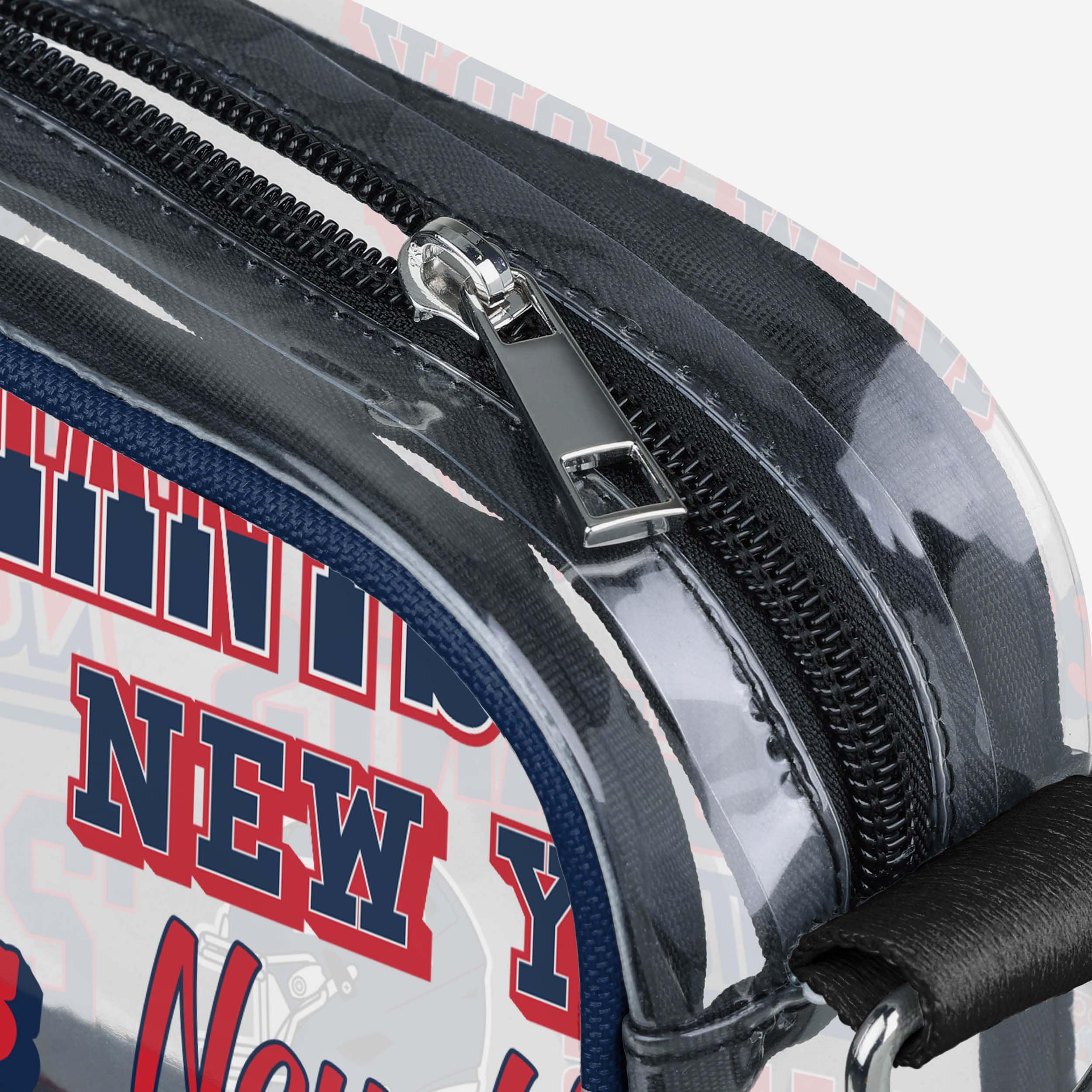 New York Giants Repeat Retro Print Clear Crossbody Bag - Image 4