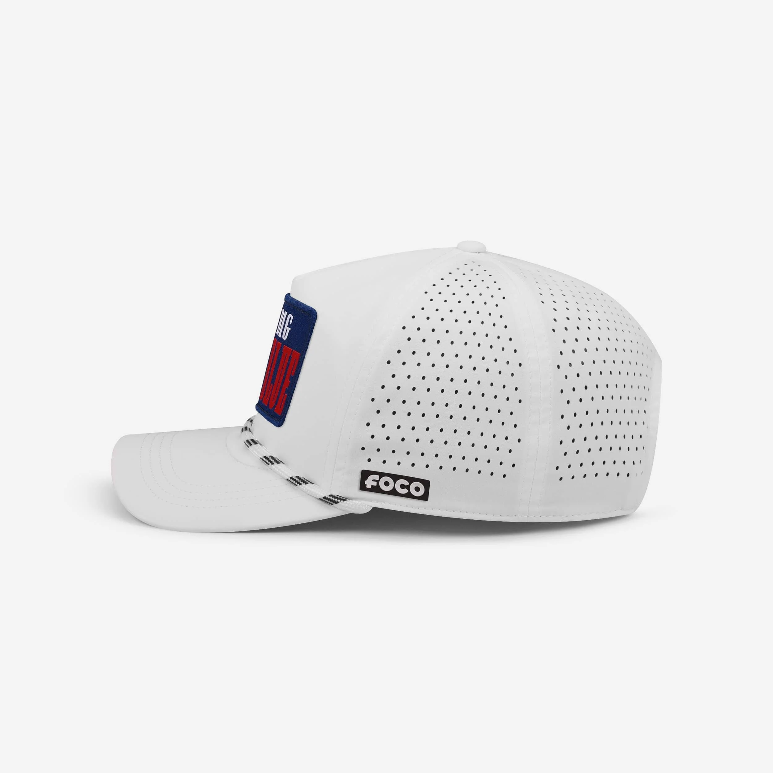 New York Giants Slogan Patch Poly Pro Marquee RF Cap - Image 2