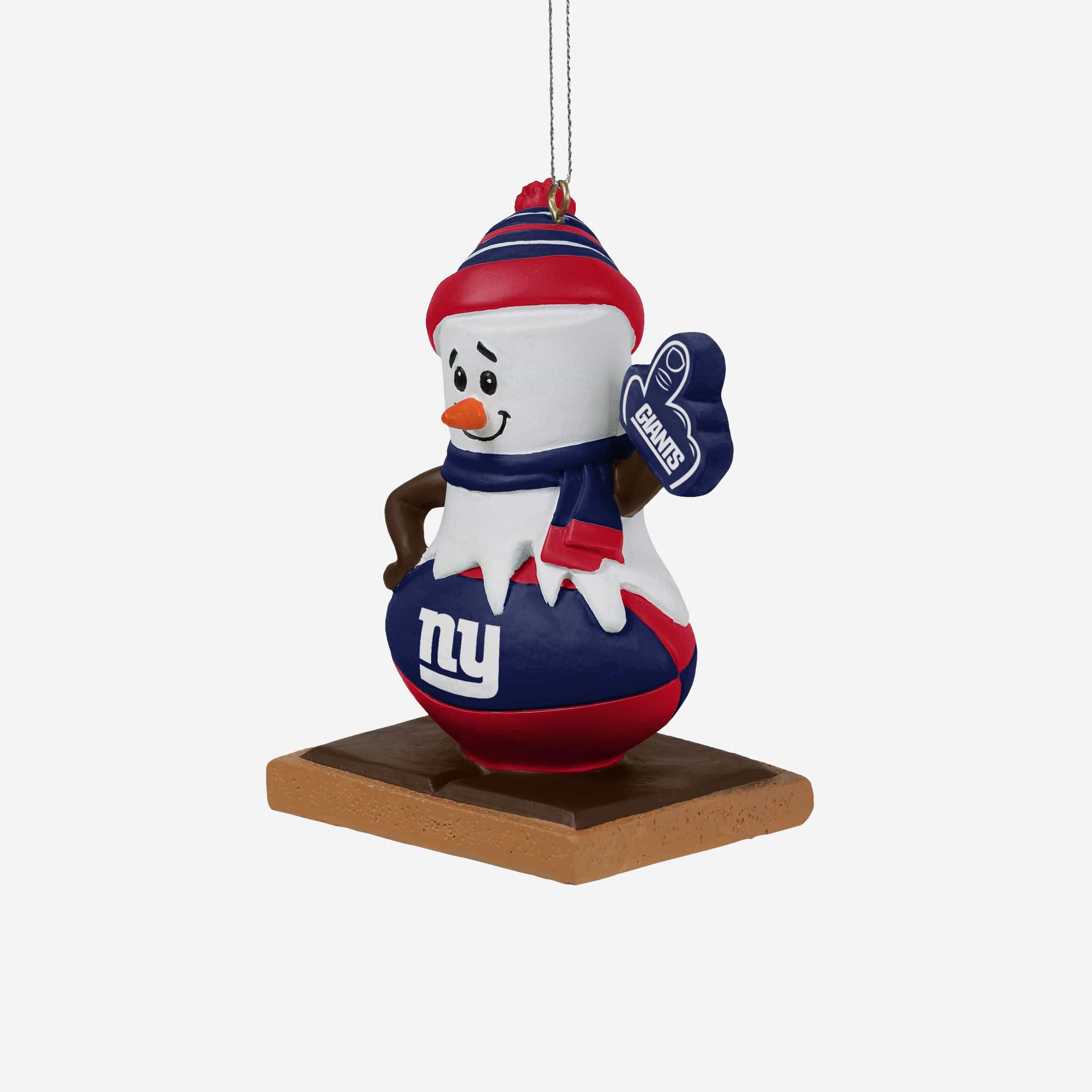 New York Giants Smore On Ball Ornament - Image 2