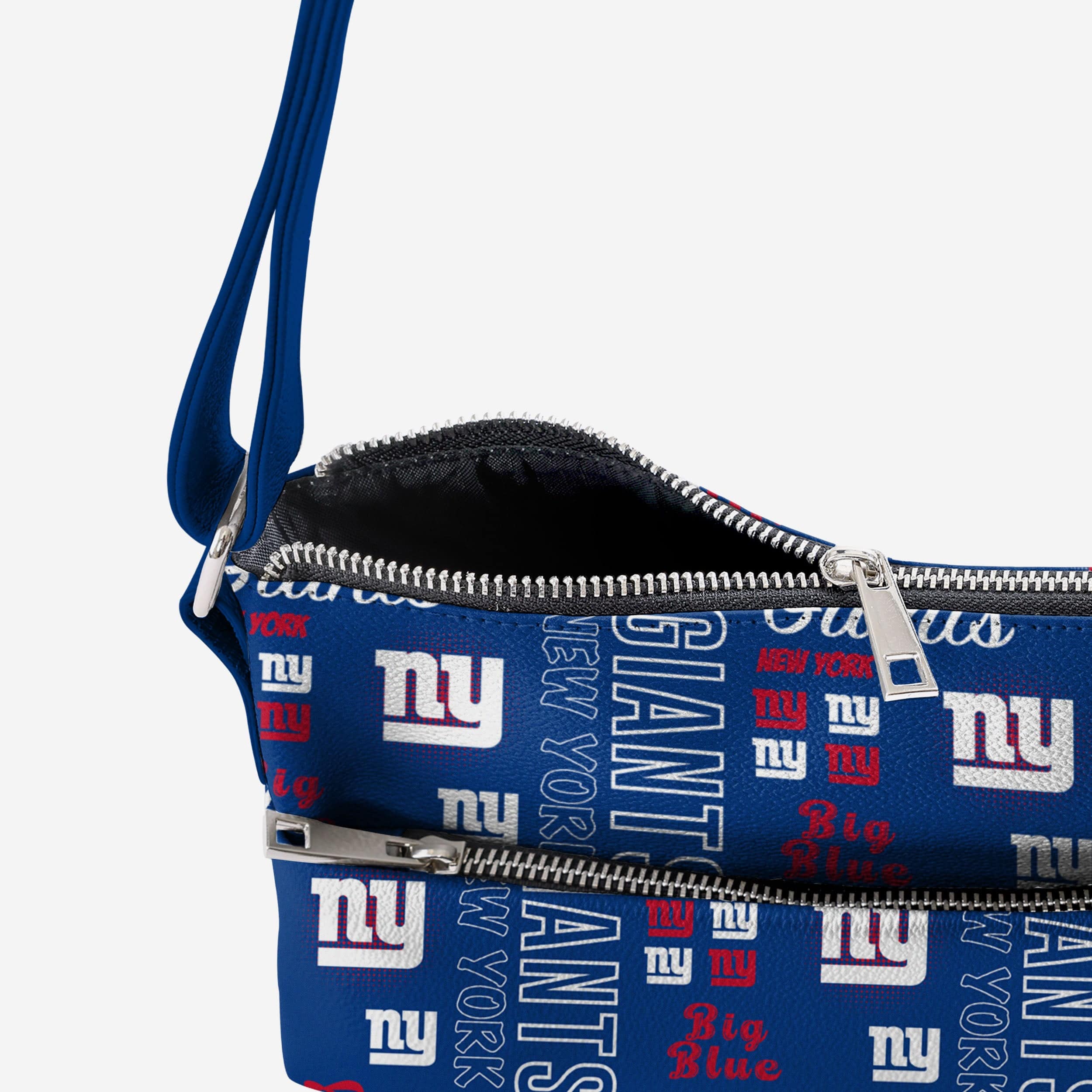 New York Giants Spirited Style Printed Collection Foldover Tote Bag - Image 4