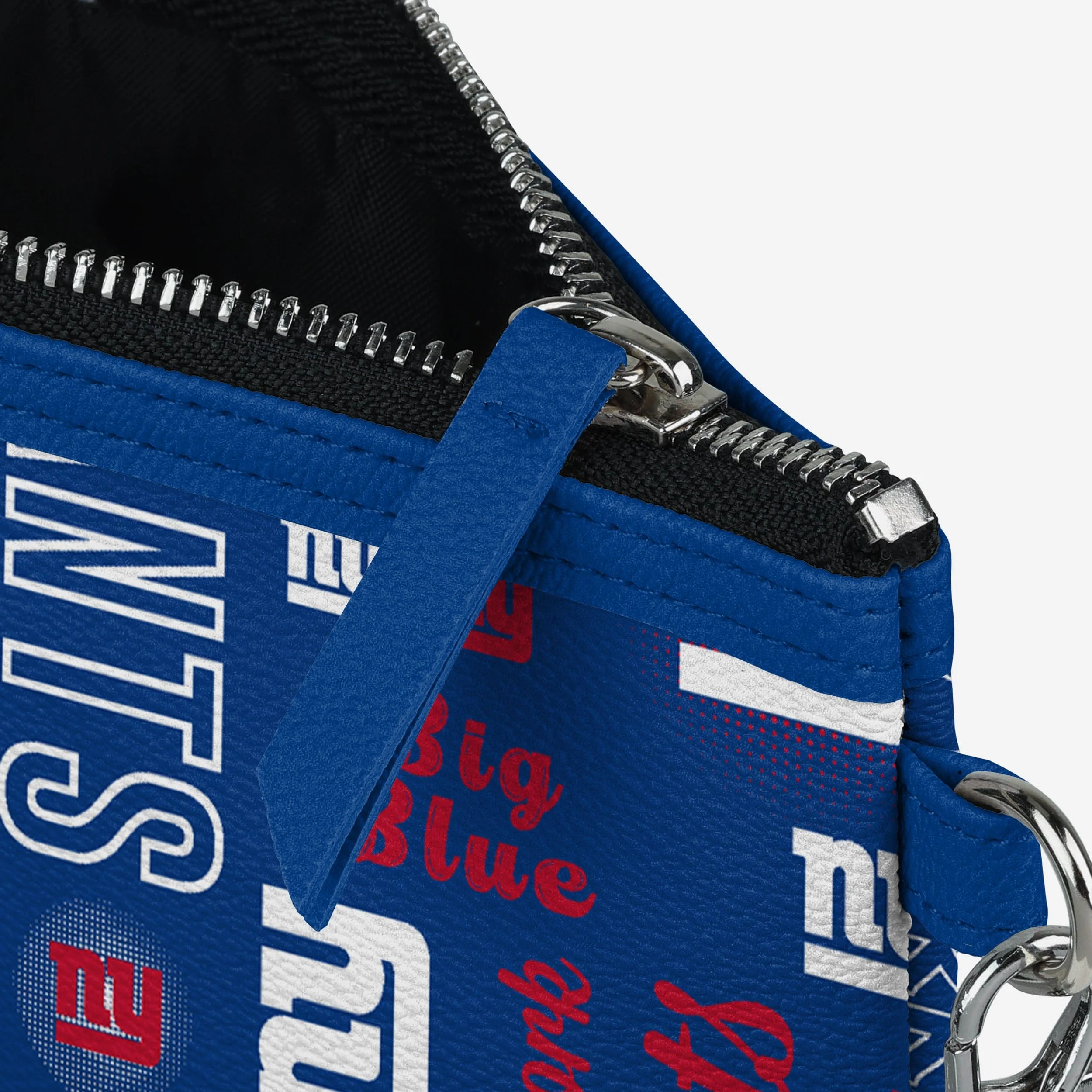 New York Giants Spirited Style Printed Collection Repeat Logo Wristlet - Image 4