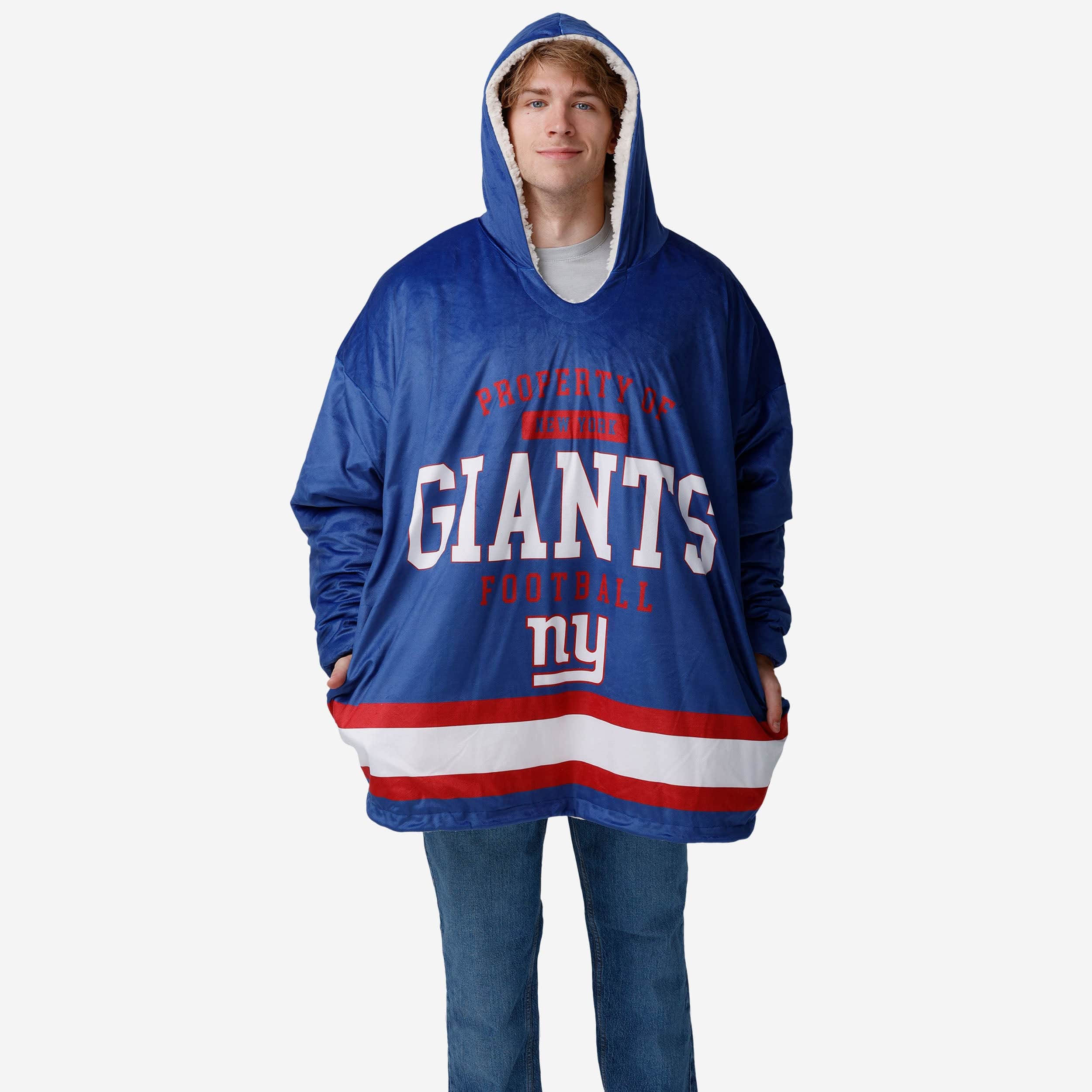 New York Giants Team Color Property Of Hoodeez - Image 3