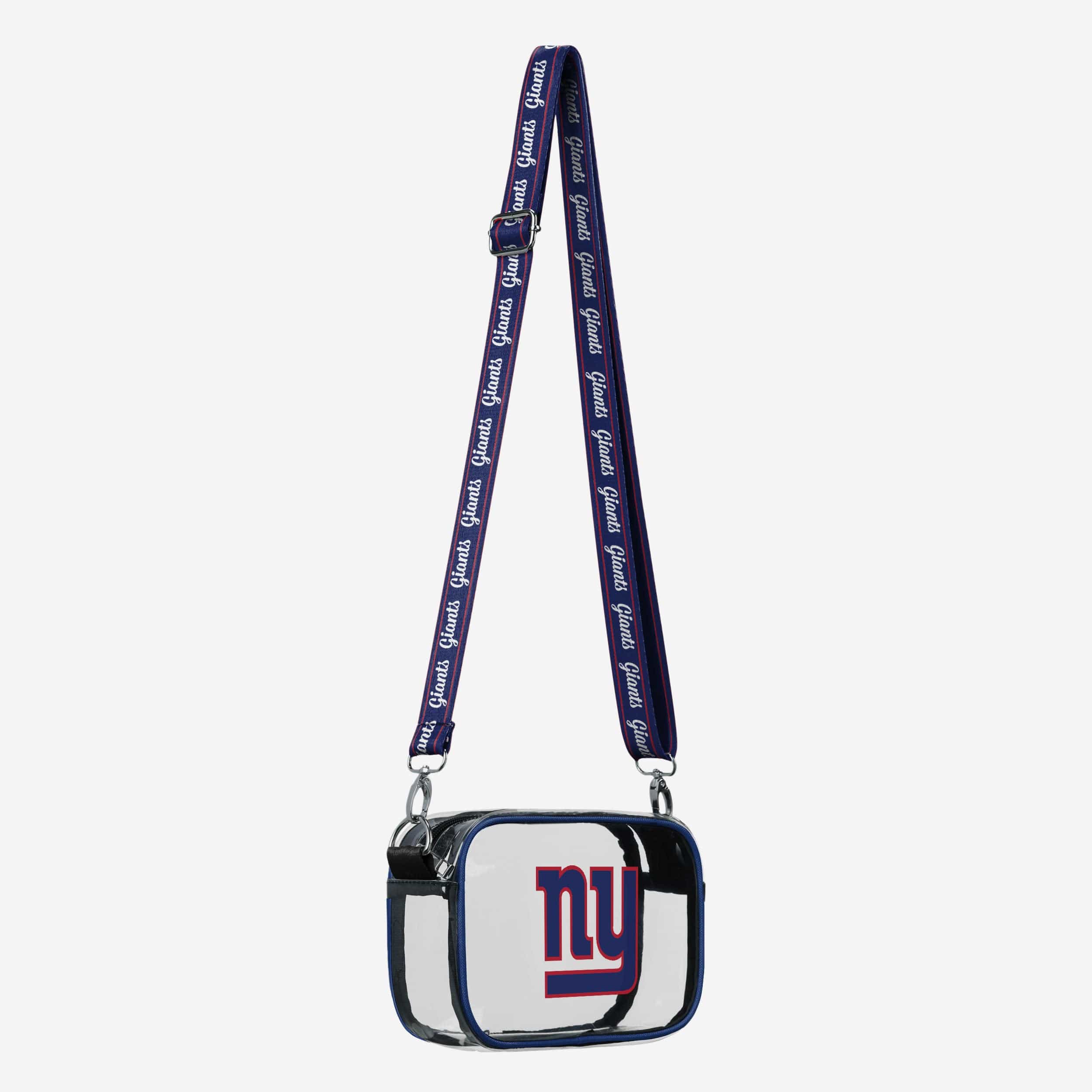 New York Giants Team Stripe Clear Crossbody Bag - Image 2