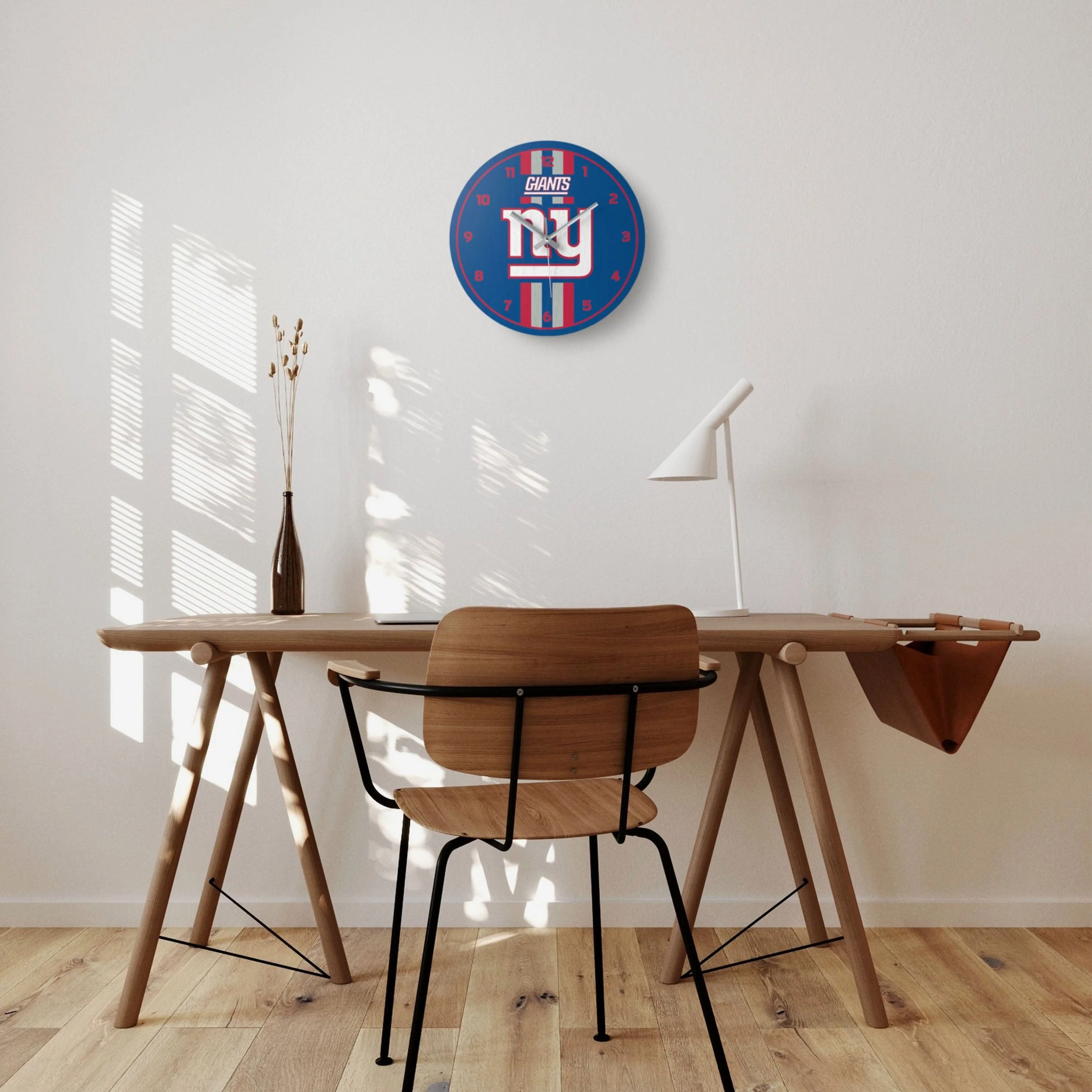 New York Giants Team Stripe Clock - Image 4