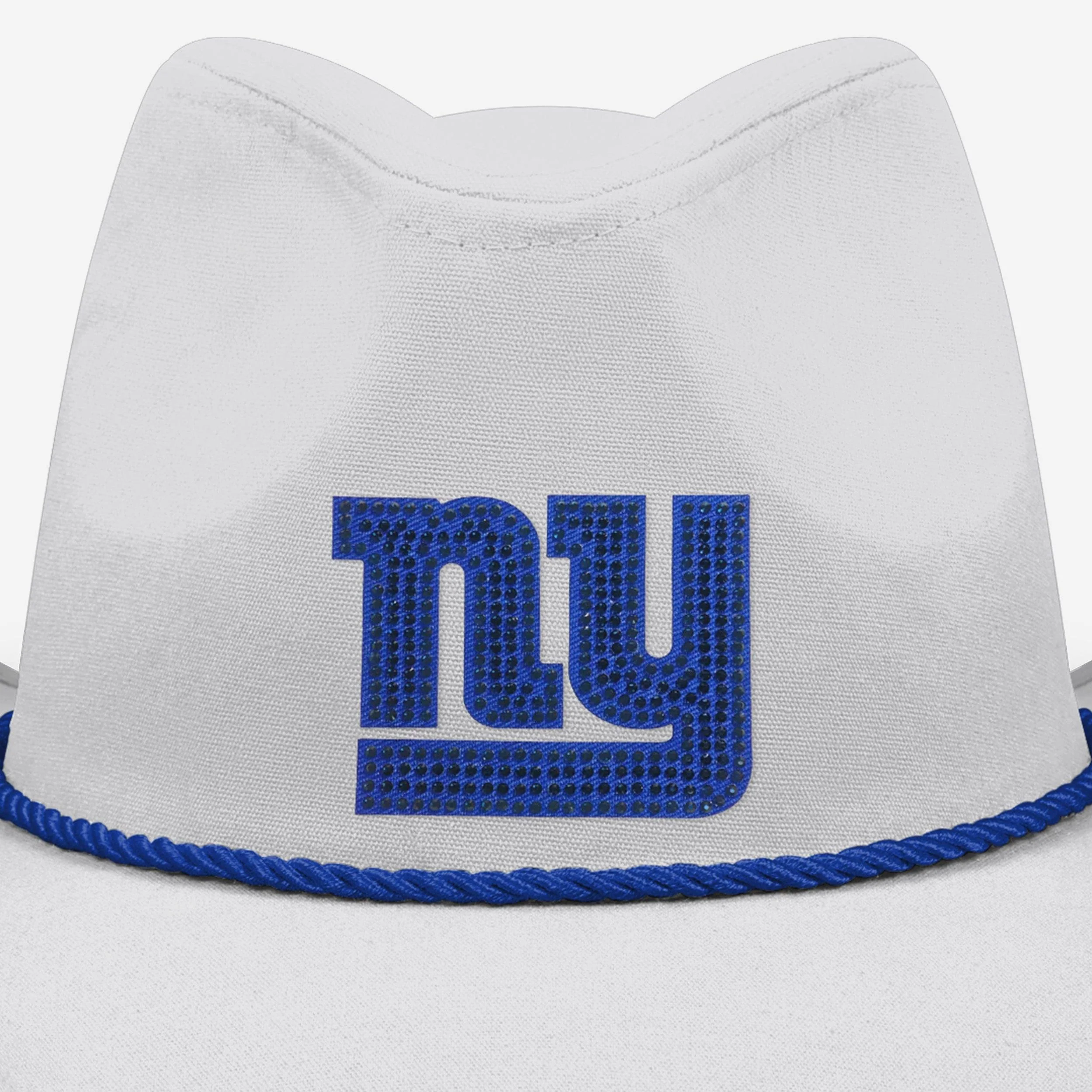 New York Giants White Rhinestone Logo Cowboy Hat - Image 2