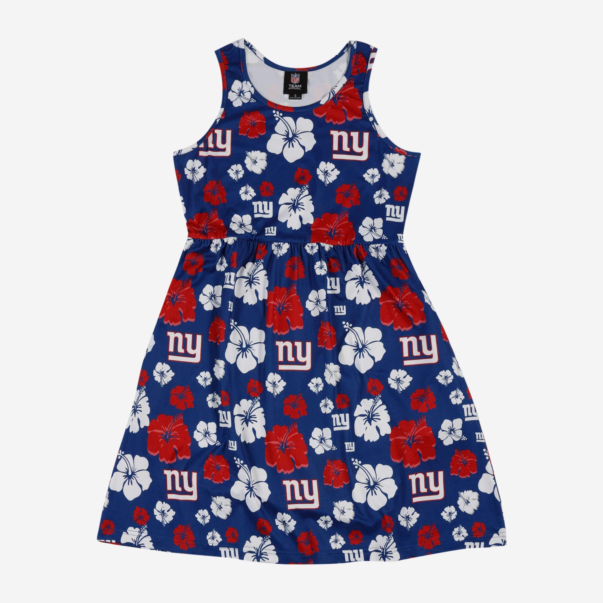 New York Giants Womens Fan Favorite Floral Sundress - Image 4
