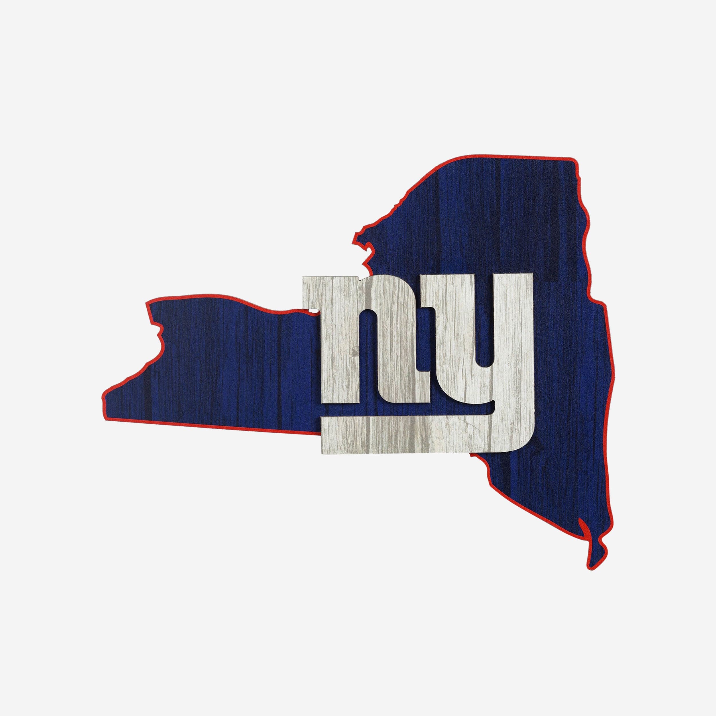 New York Giants Wood State Sign