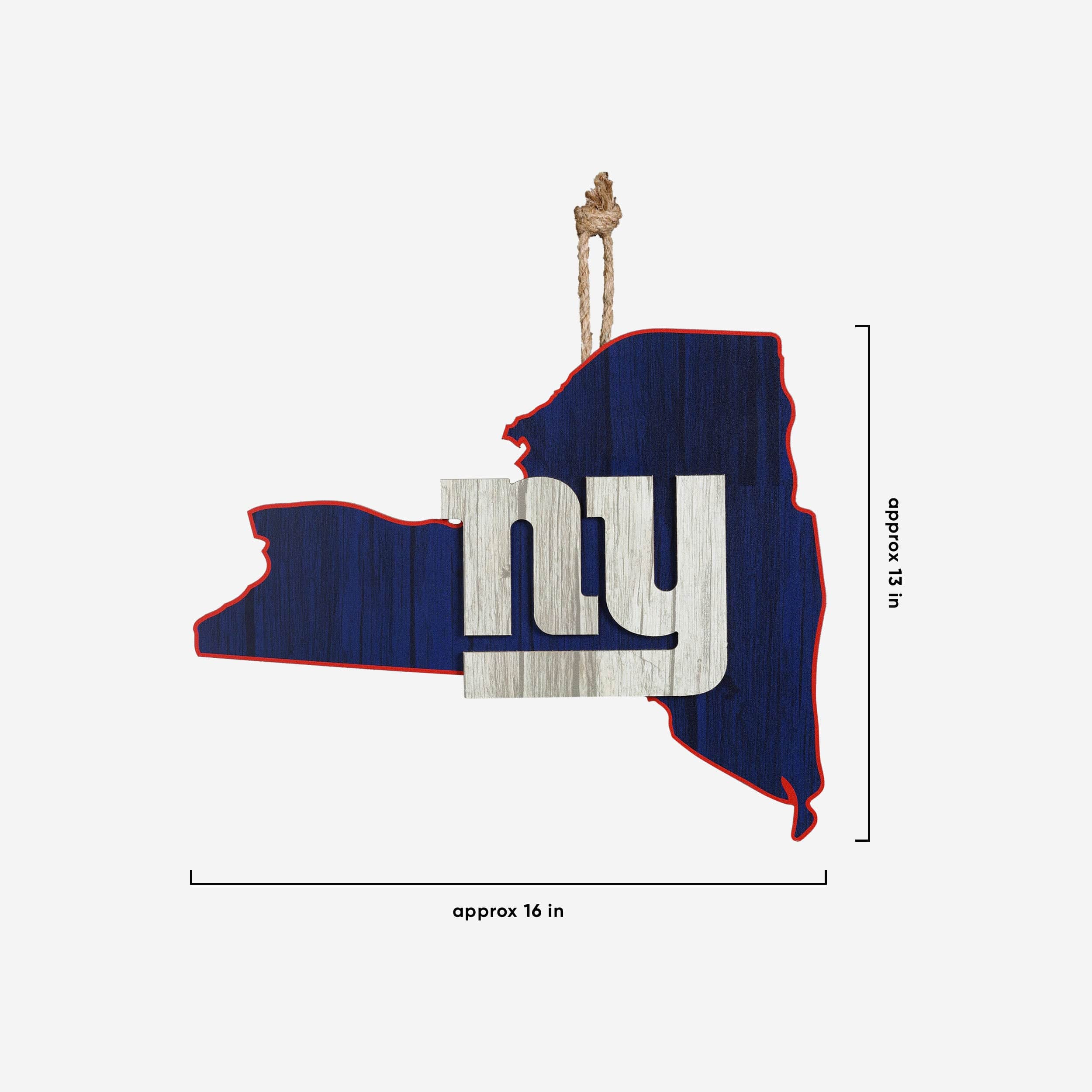 New York Giants Wood State Sign - Image 5