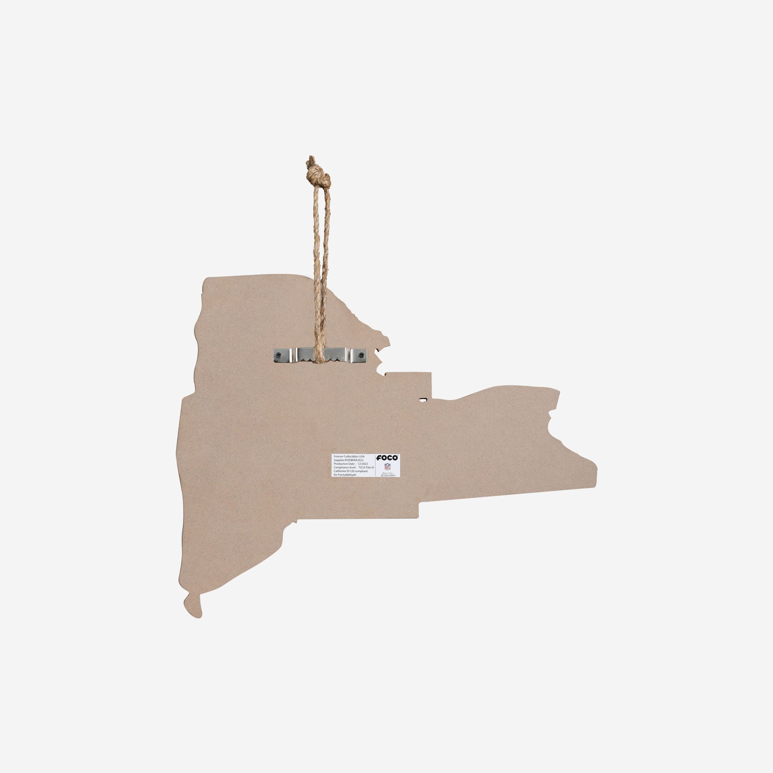 New York Giants Wood State Sign - Image 6