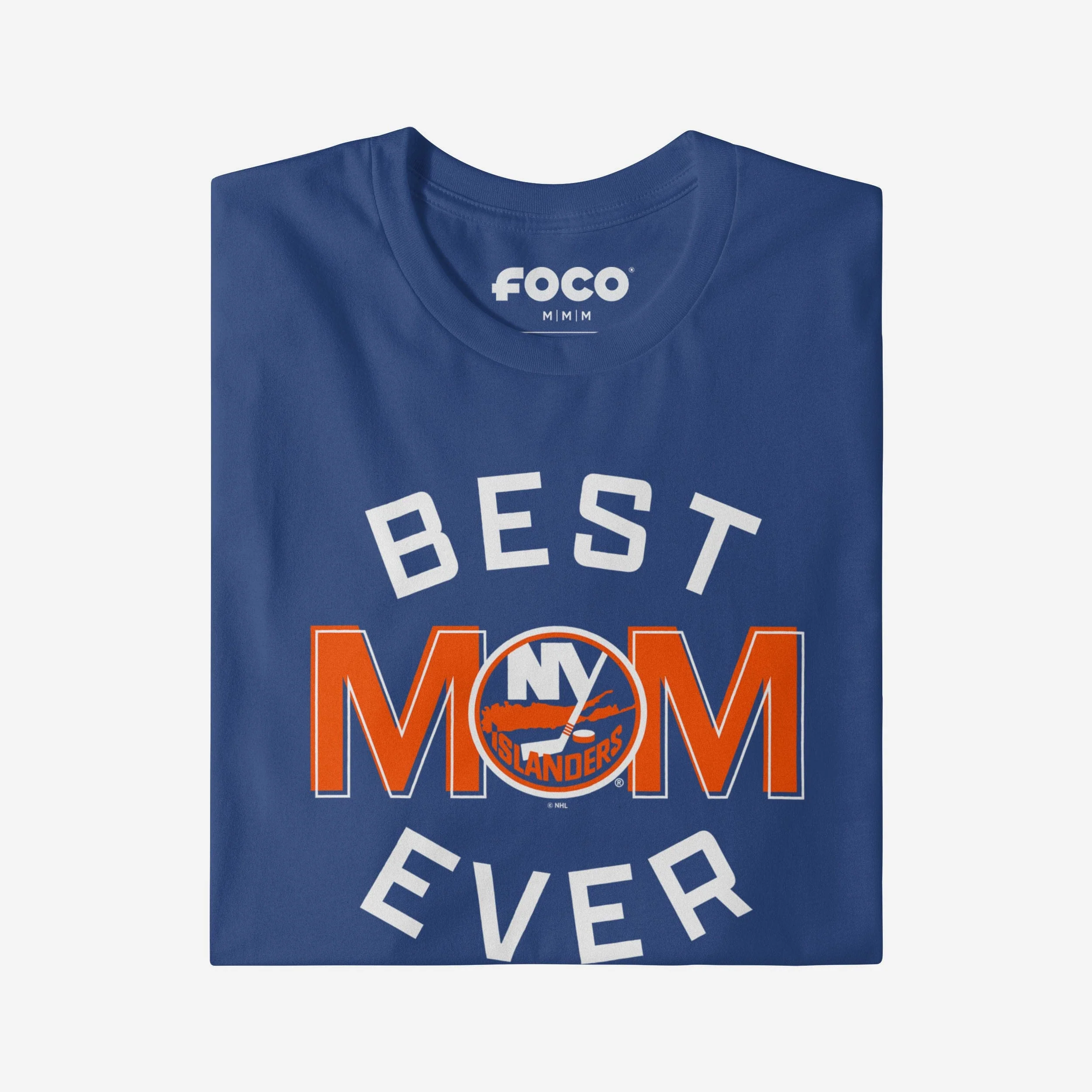 New York Islanders Best Mom Ever Arched T-Shirt - Image 3