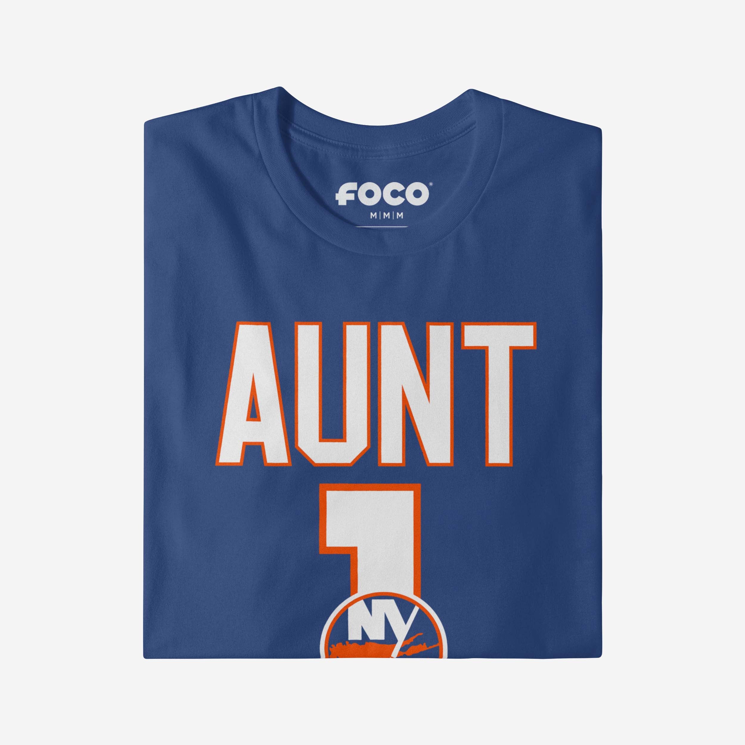 New York Islanders Number 1 Aunt T-Shirt - Image 3