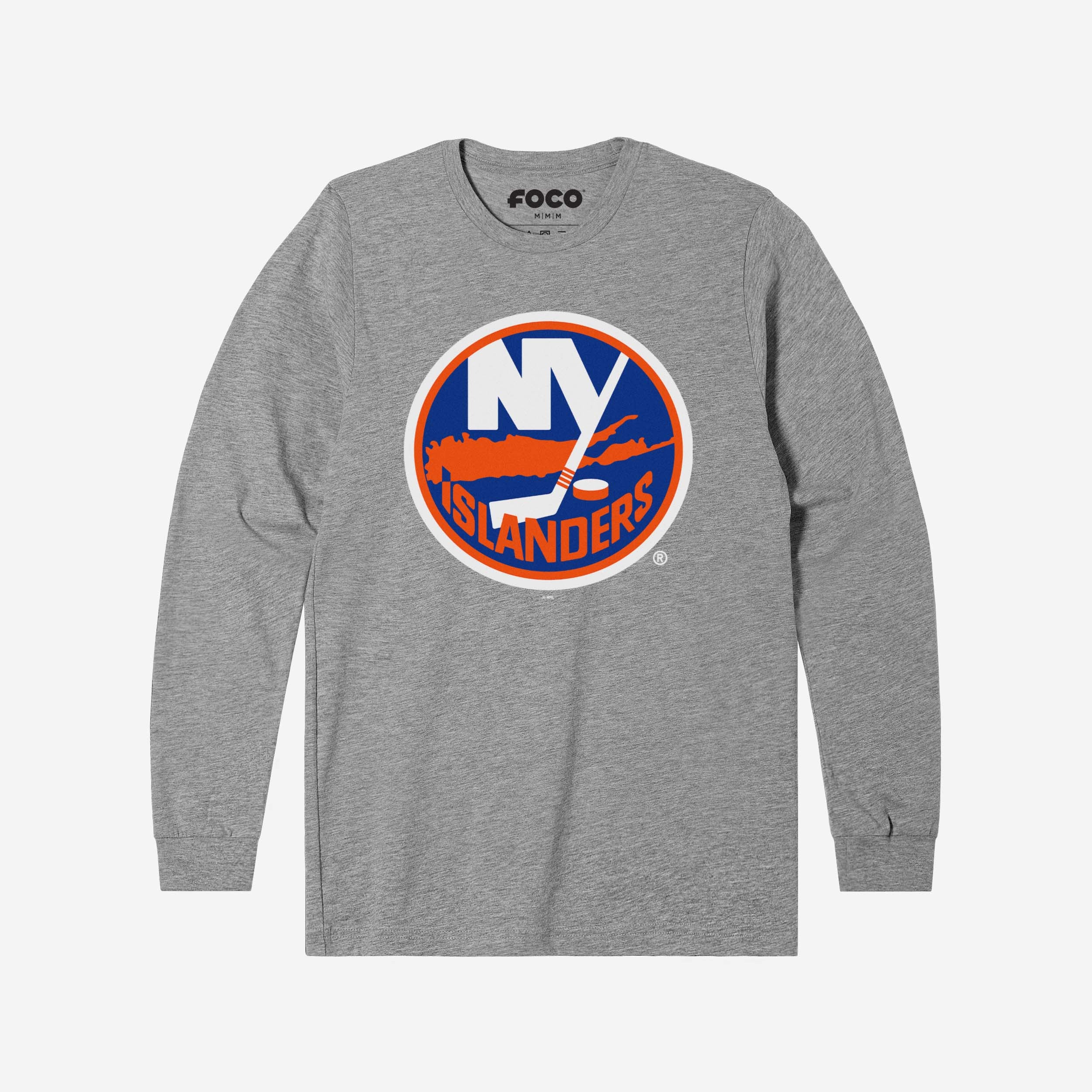 New York Islanders Primary Logo Long Sleeve T-Shirt - Image 4