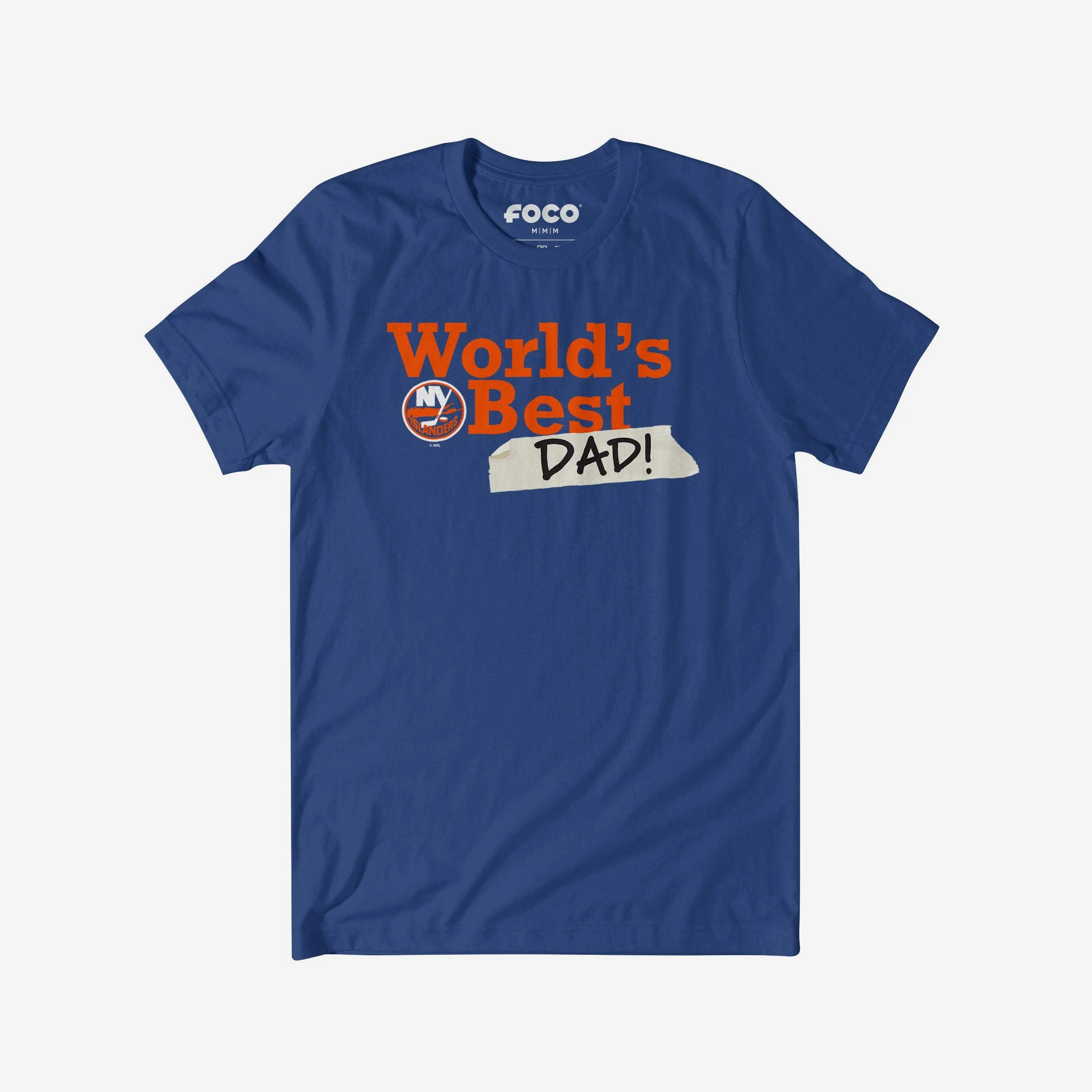 New York Islanders World's Best Dad T-Shirt