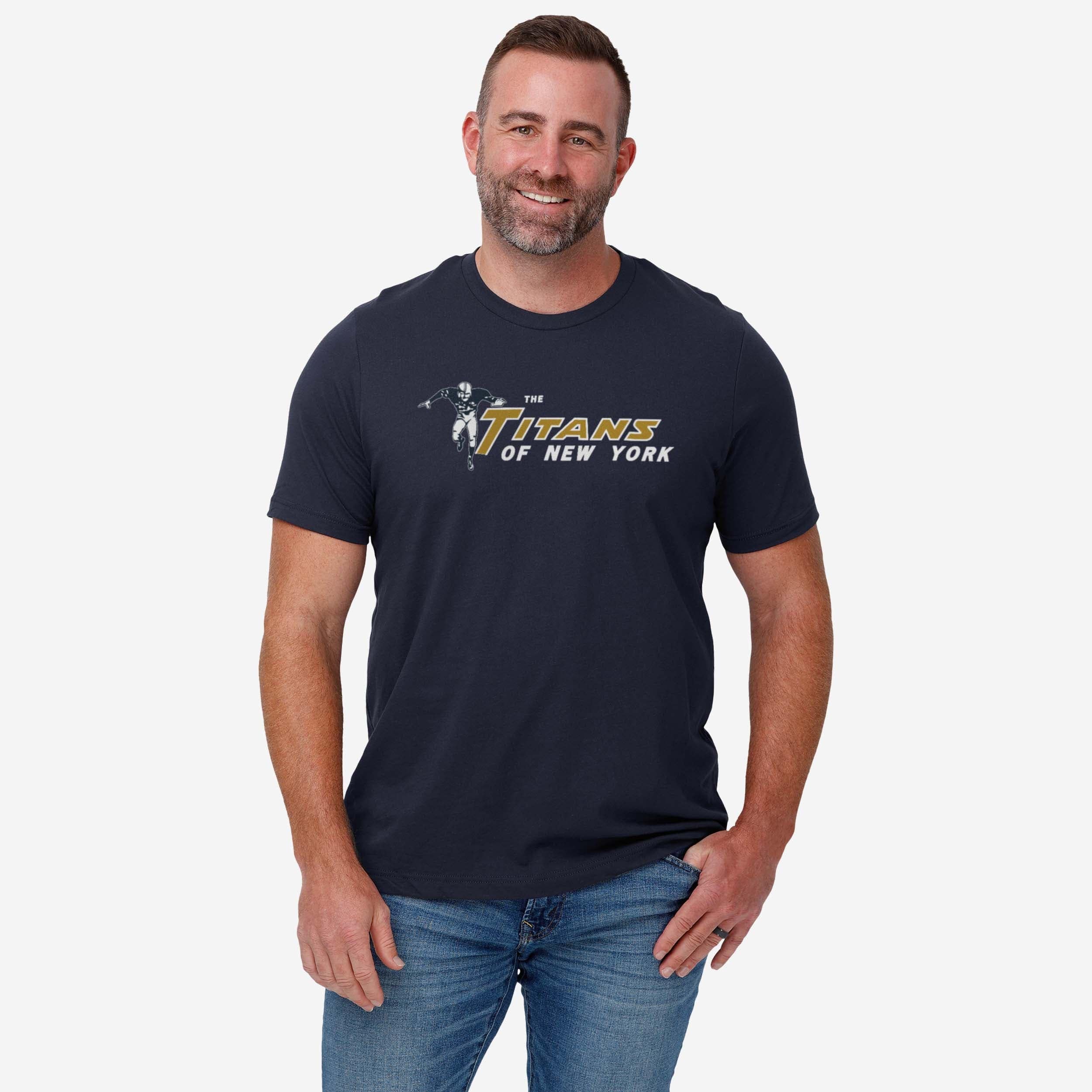 New York Jets 1960 Retro Logo T-Shirt - Image 2