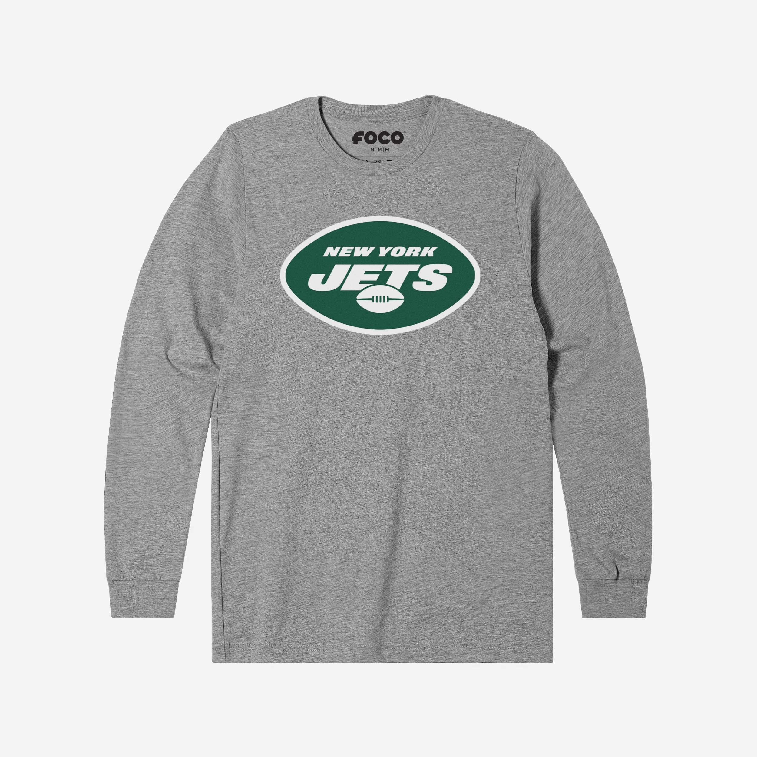 New York Jets 2019 Retro Logo Long Sleeve T-Shirt - Image 8